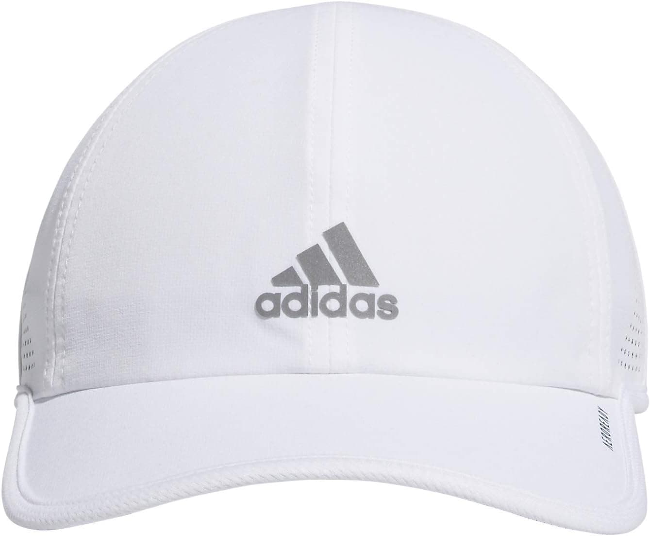adidas Women's Superlite Hat – Lightweight Athletic Running Cap for Workouts One Size White/Silver Reflective/2.0 - Image 7