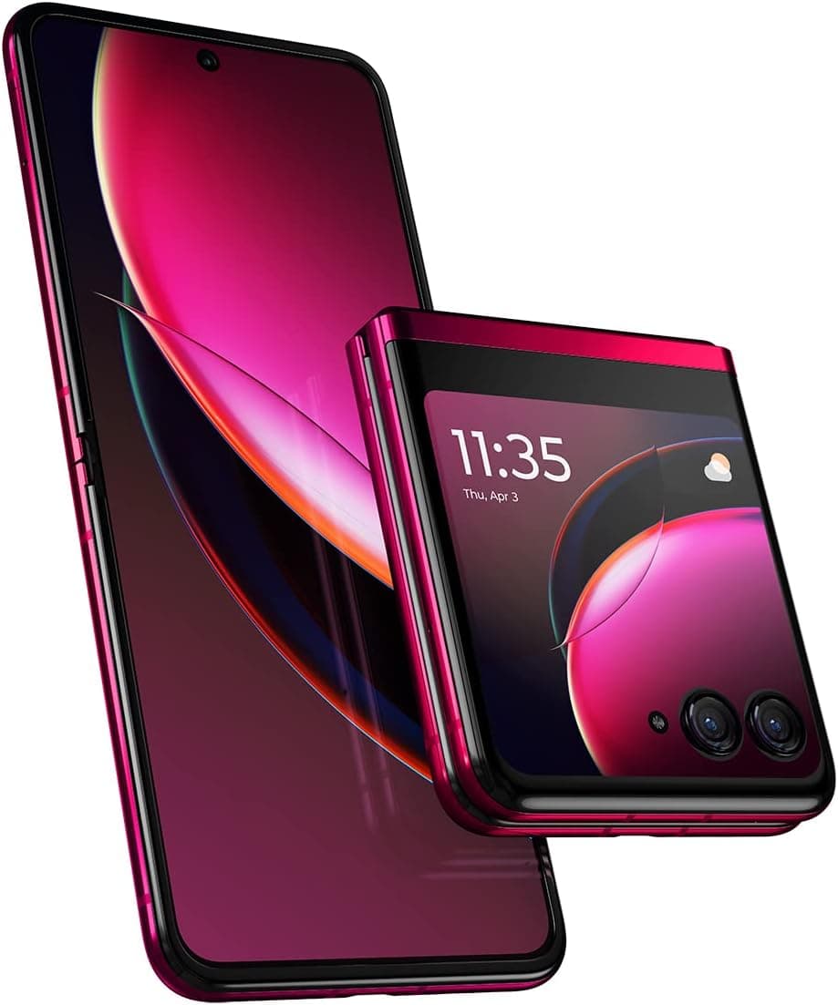 Motorola Razr 5G 256GB Magenta Unlocked A+ (Renewed) - Image 2