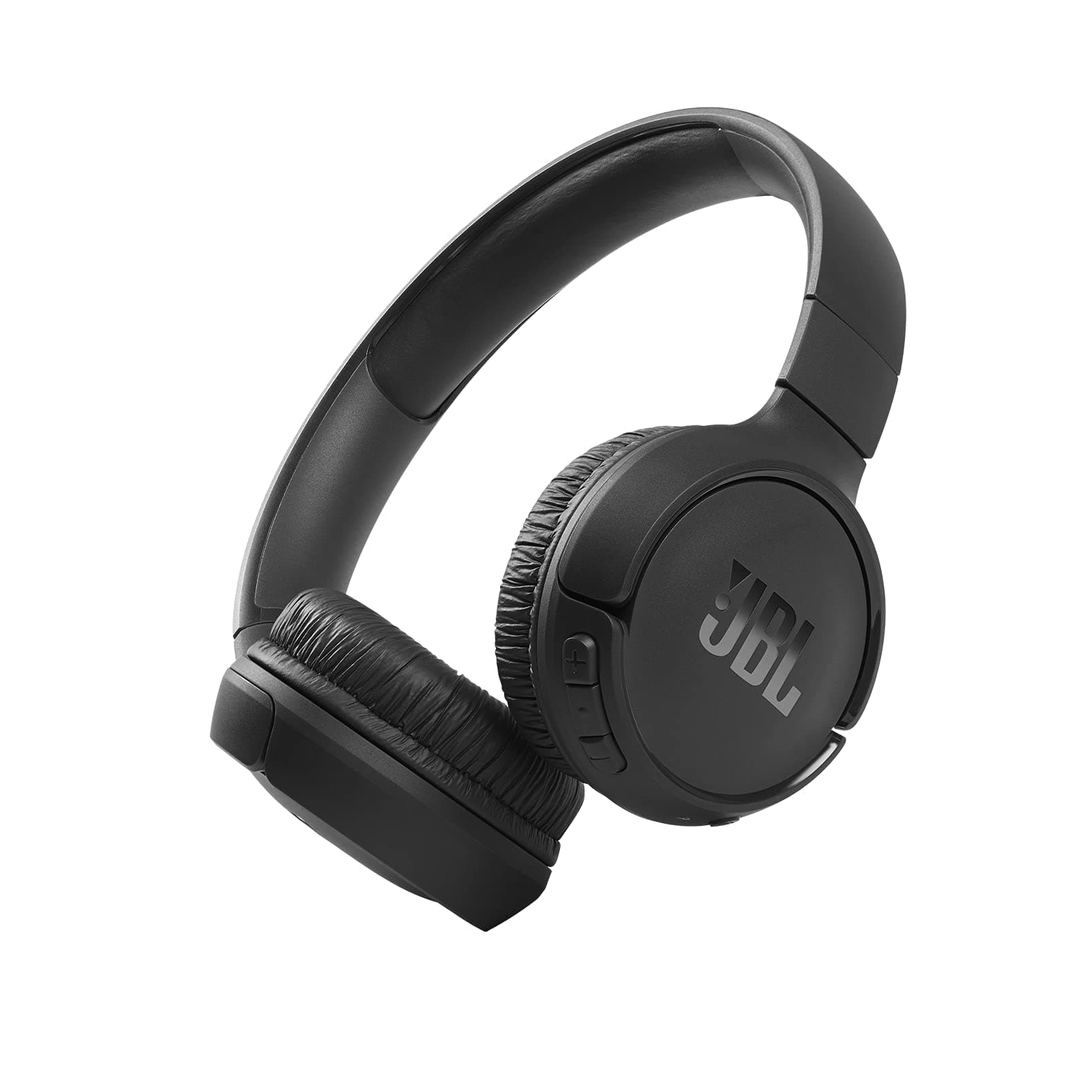 JBL Tune 510BT - Casque Bluetooth avec jusqu'à 40 heures d'autonomie, microphone pour appels, pliable et confortable, compatible Android et iOS (Noir) Casque noir
