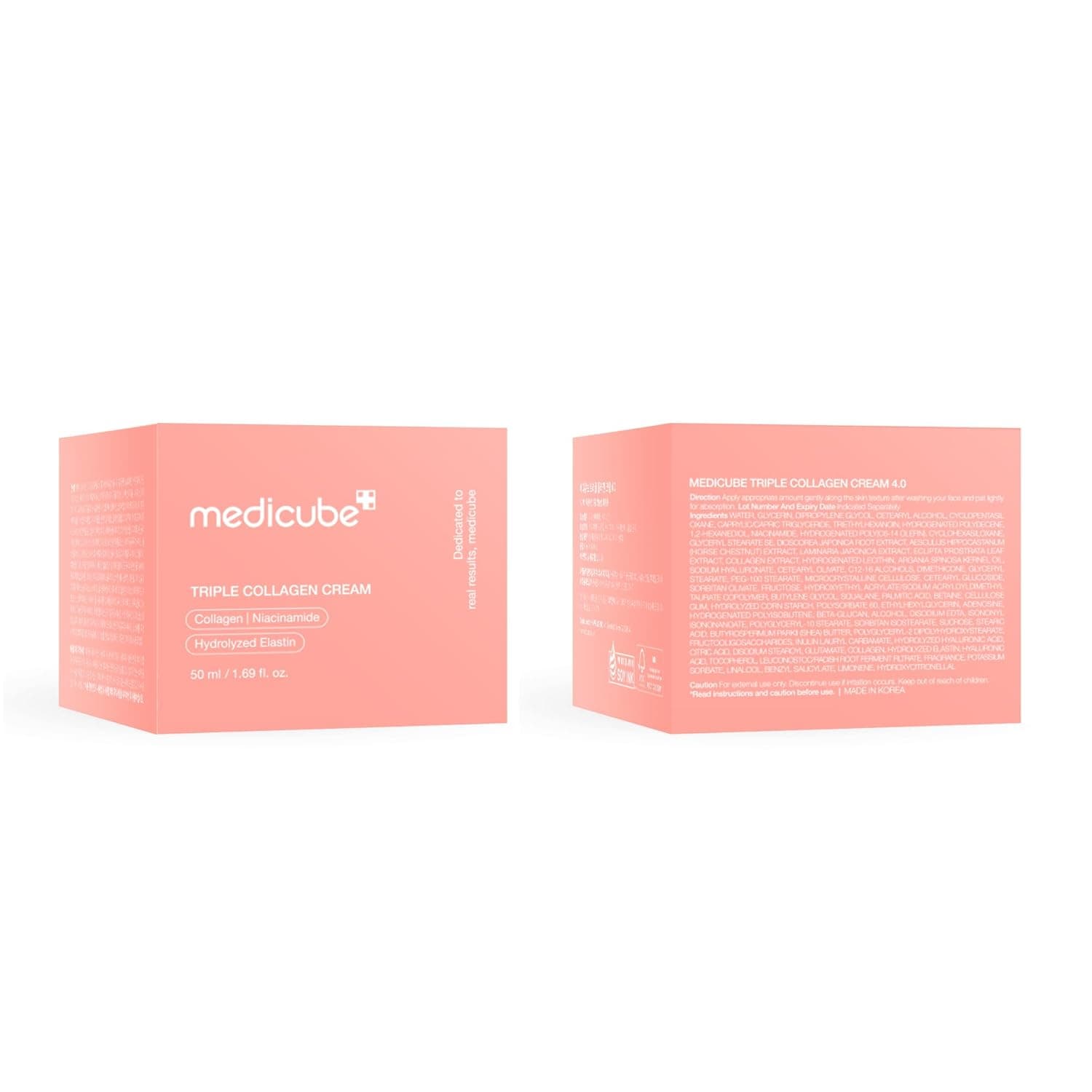 medicube Triple Collagen Cream - Hydrating & Firming Moisturizer with Hyaluronic Acid, Premium Elastin, Shea Butter - Wrinkle Care & Boosts Elasticity - Korean Skincare, 1.69 oz 1.69 Fl Oz (Pack of 1) - Image 9