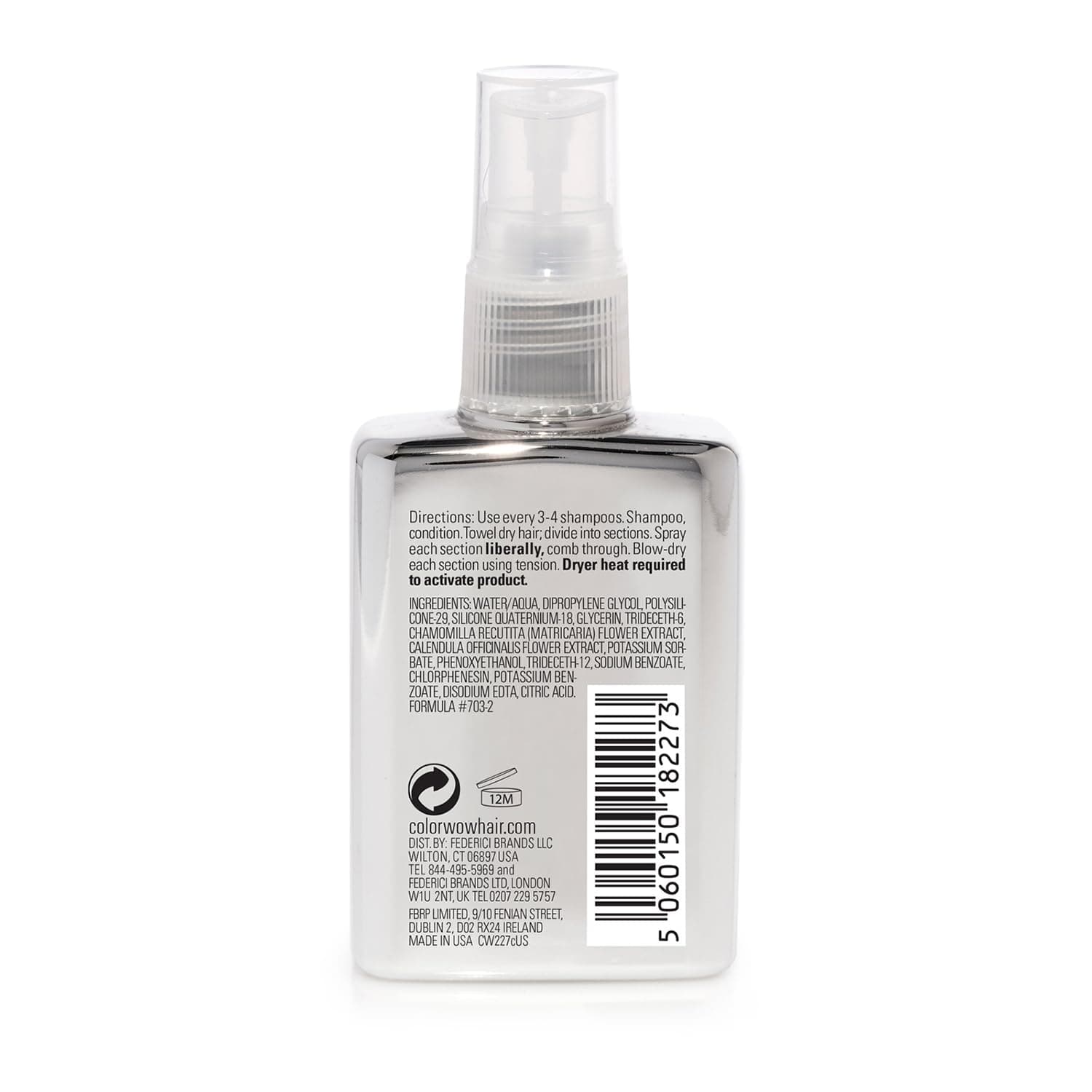 COLOR WOW Dream Coat Supernatural Spray – Keep Your Hair Frizz-Free and Shiny No Matter the Weather with Award-Winning Anti-Humidity Treatment 1.7 Fl Oz (Pack of 1) - Image 3