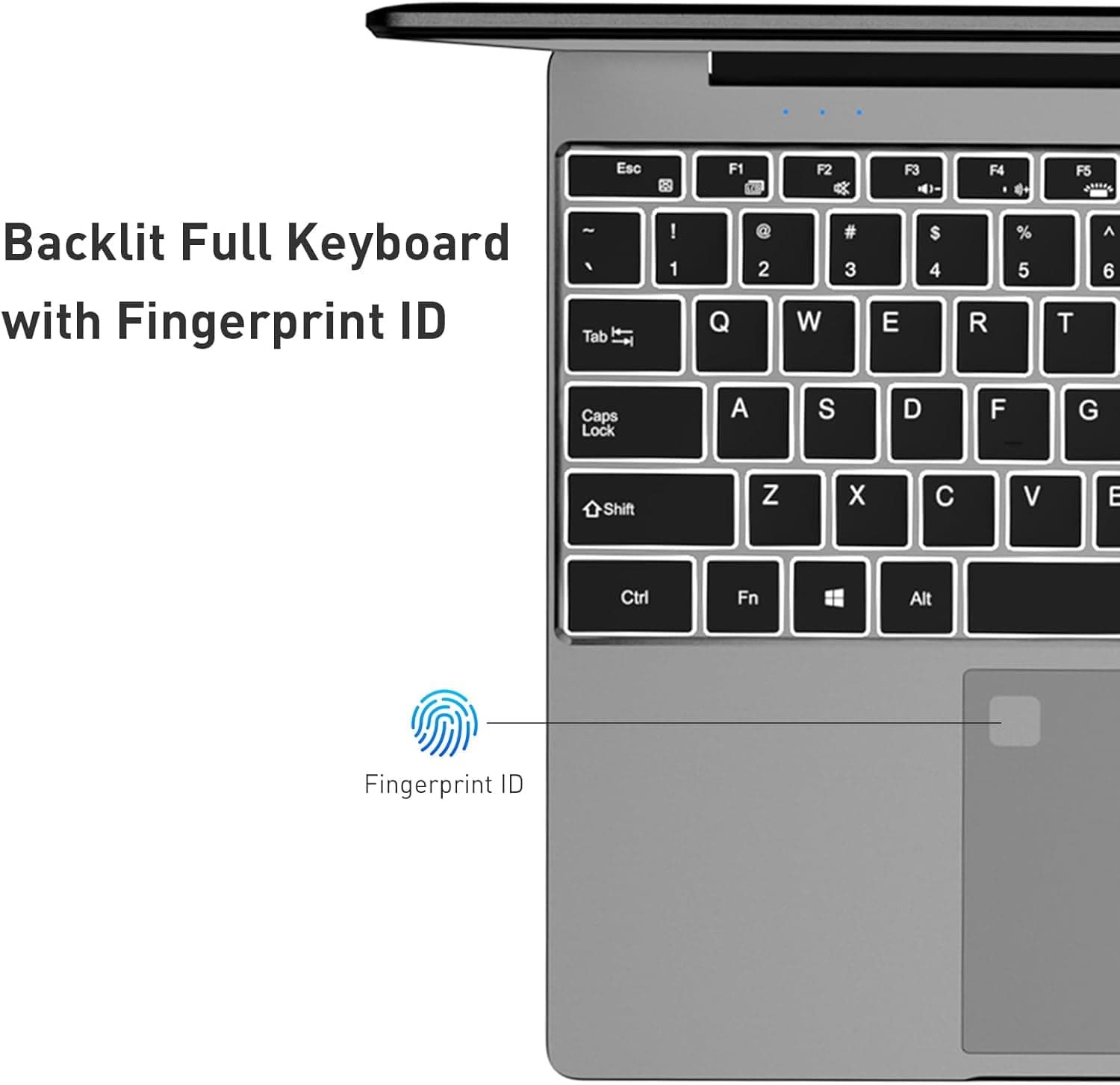 Business Laptop Computer for Work, Notebook PC for College Students, 15.6" FHD Display, 4-Core Processor, Backlit Keyboard, Fingerprint Sensor, Up to 10TB Storage, 16GB RAM, 1TB SSD, Silver 16GB RAM, 1TB SSD Silver - Image 6