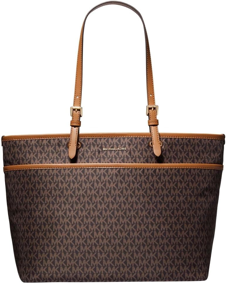 Michael Kors Winston Large Multi-Functional Pocket Tote Bag One Size Brown/Acorn - Image 2