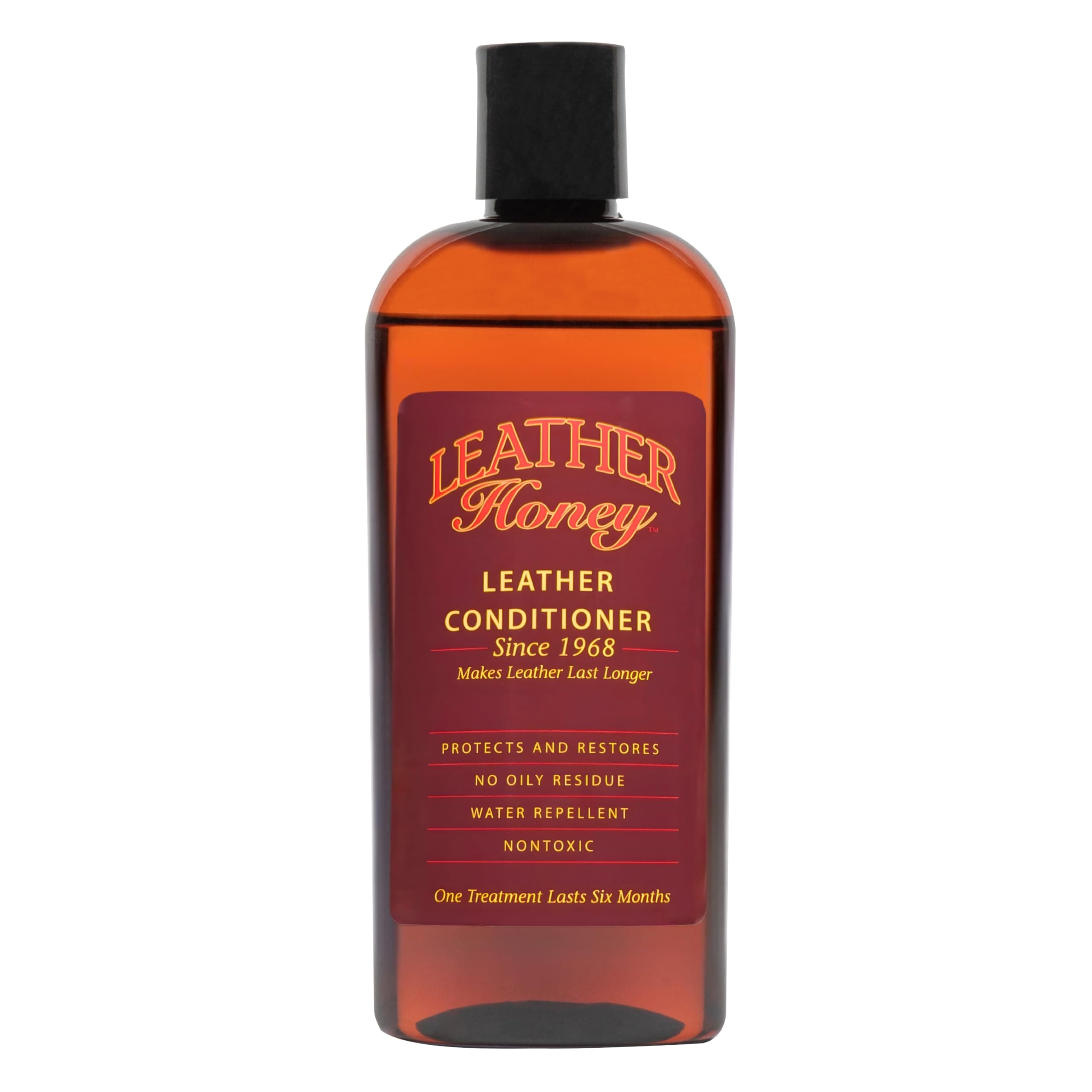 Leather Honey Leather Conditioner, Since 1968. for All Leather Items Including Auto, Furniture, Shoes, Purses and Tack. Non-Toxic and Made in The USA / 8 Fl Oz (Pack of 1)