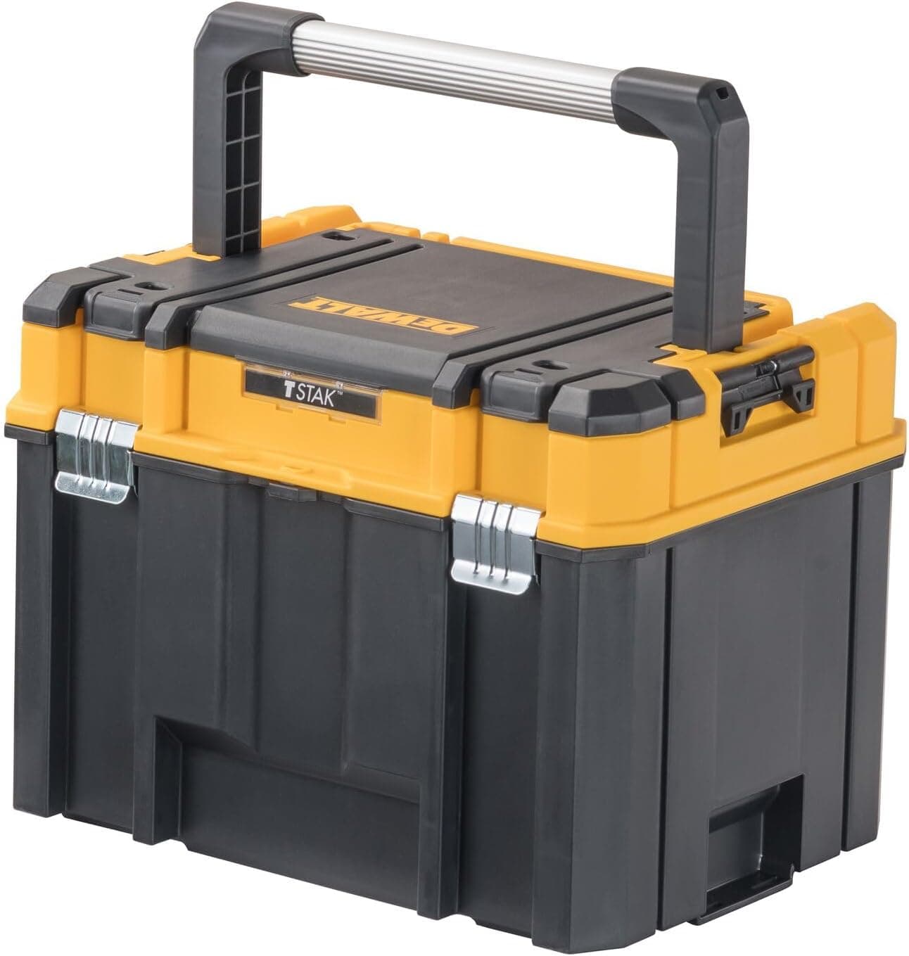 DEWALT TSTAK Tool Box, Deep, Long Handle, Extra Large Design, Fixed Divider for Tool Organization, Water and Debris Resistant (DWST17814) - Image 2