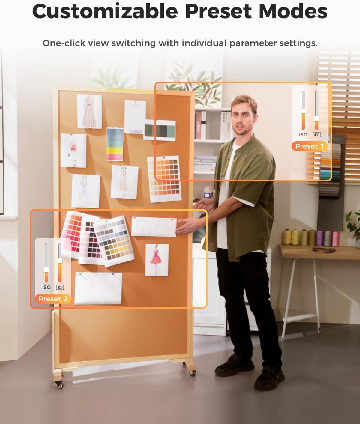 OBSBOT Tiny 2 Lite 4K Webcam for PC, AI Tracking PTZ Streaming Camera with 1/2" Sensor, Gesture Control, 60 FPS, HDR, Microphones, Web Camera for Desktop Computer, Laptop, Meeting, Video Calls, etc. - Image 6