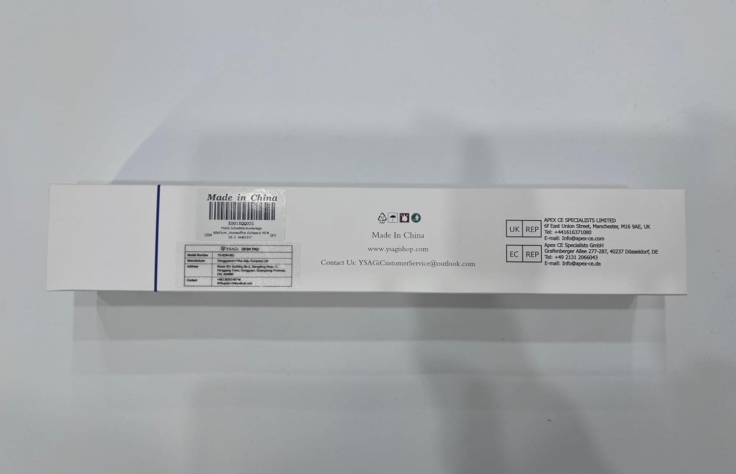 YSAGi Leather Office Desk Pad Protector, Large Mouse Pad, Non-Slip, PU Leather, Laptop Desk Blotter, Waterproof Writing Pad for Office and Home, Black, 23.6" x 13.8" Black 23.6" x 13.8" - Image 14