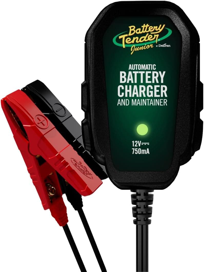 Battery Tender Junior 12V, 750mA Charger and Maintainer: Automatic 12V Powersports for Motorcycle, ATVs, and More - Smarter Than a Trickle Charger - 021-0123 - Image 2