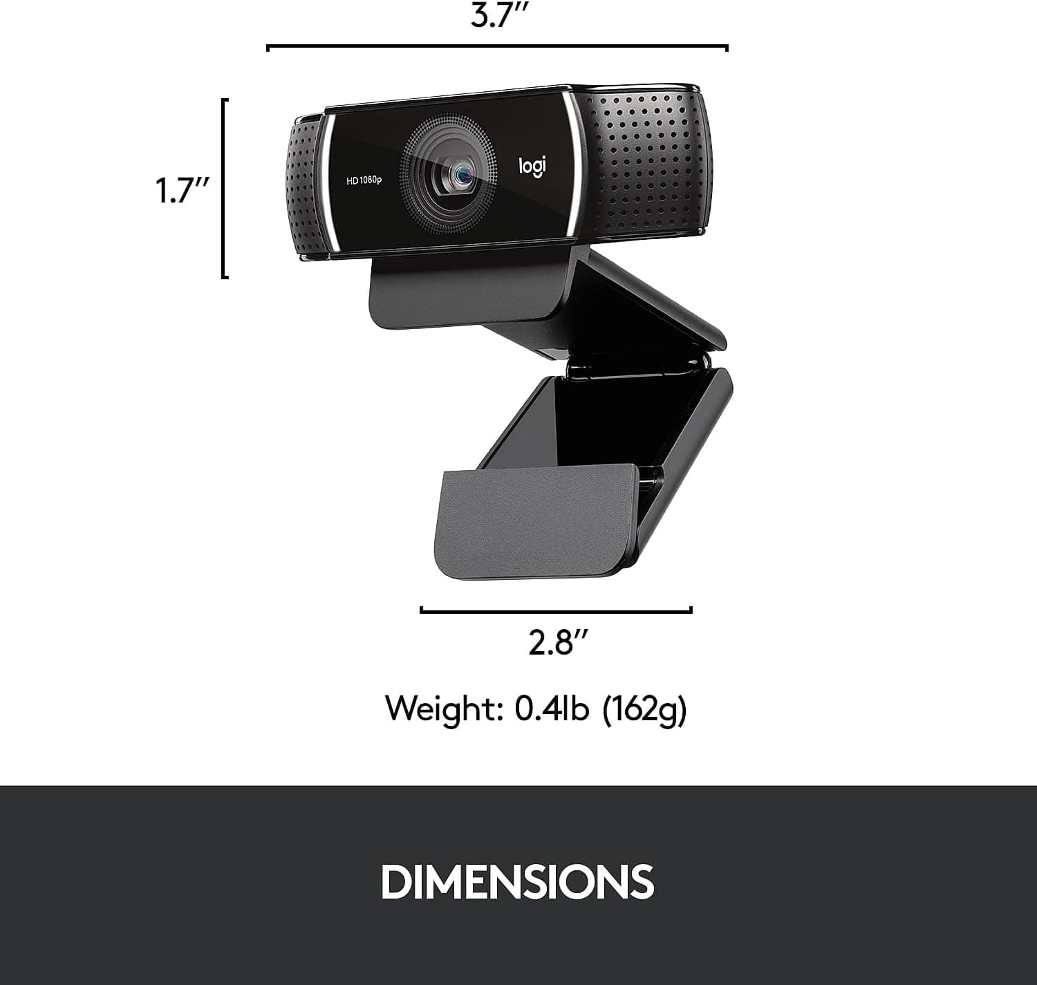 Logitech C922 Pro Stream Webcam 1080P Camera - Image 8