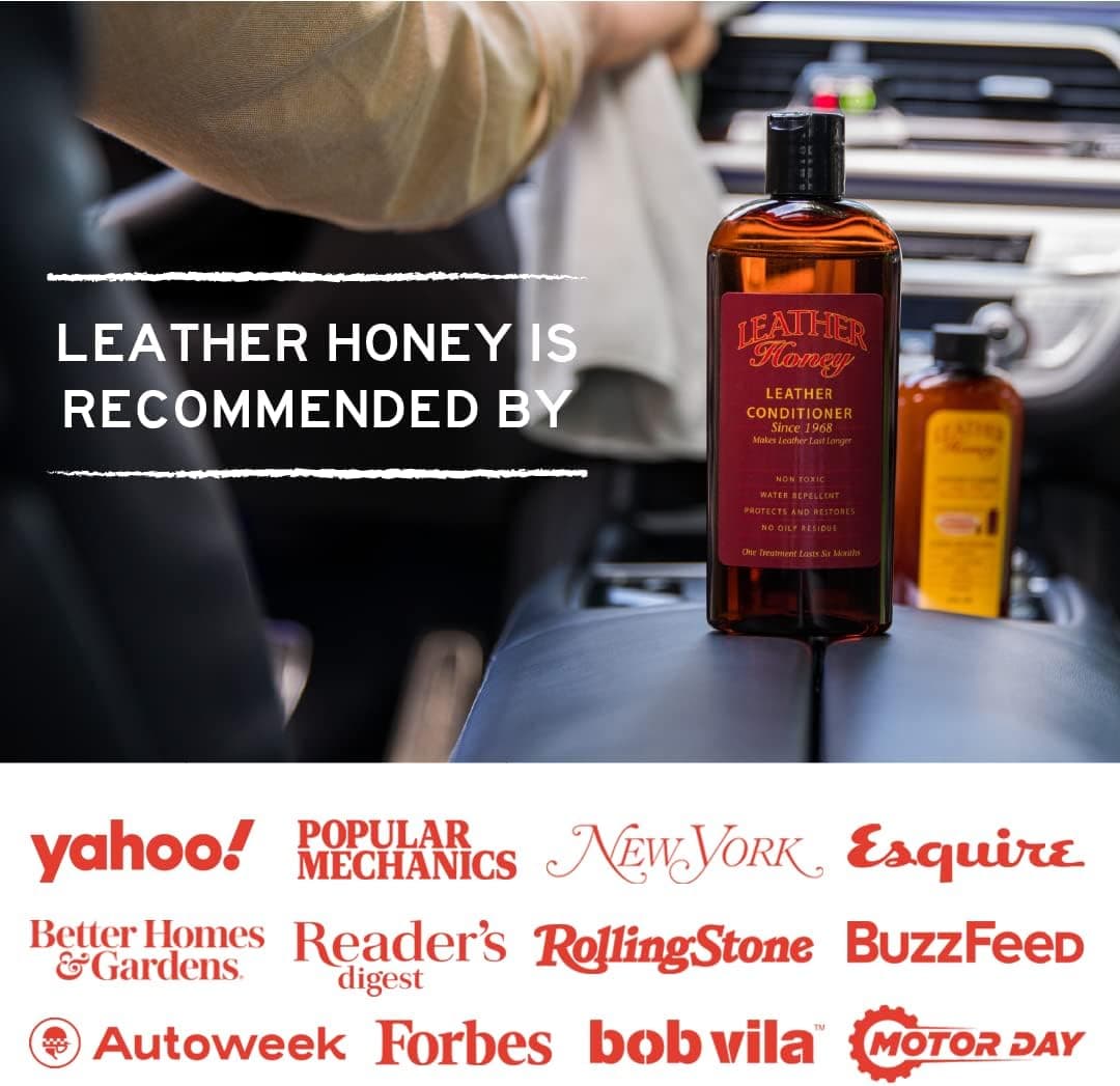 Leather Honey Leather Conditioner, Since 1968. for All Leather Items Including Auto, Furniture, Shoes, Purses and Tack. Non-Toxic and Made in The USA / 8 Fl Oz (Pack of 1) - Image 8