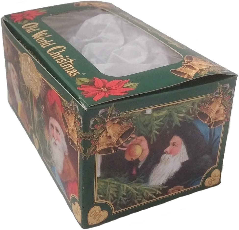 Old World Christmas Large Matte Red Heart Glass Blown Ornament for Christmas Tree, Handcrafted Holiday Decoration, Heart Collection - Image 5