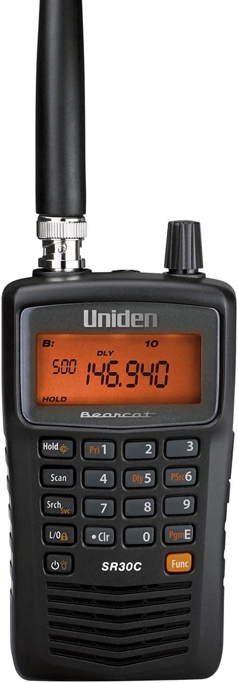 Uniden Bearcat SR30C, 500-Channel Compact Handheld Scanner, Close Call RF Capture, Turbo Search, PC programable, NASCAR, Racing, Aviation, Marine, Railroad, and Non-Digital Police/Fire/Public Safety Radio Scanner - Image 2