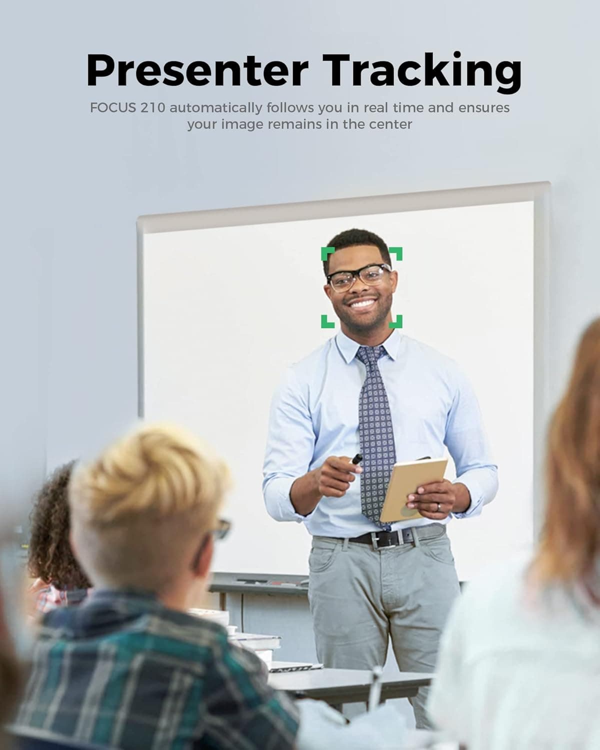 WYRESTORM 4K Webcam with AI Tracking, 120° FOV Wide Angle, Auto Framing, 90fps, 8X Digital Zoom, Dual AI Noise-canceling Mics, Video Conference Room Camera, Zoom Certified, Works for Microsoft Teams Focus 210 - Image 5