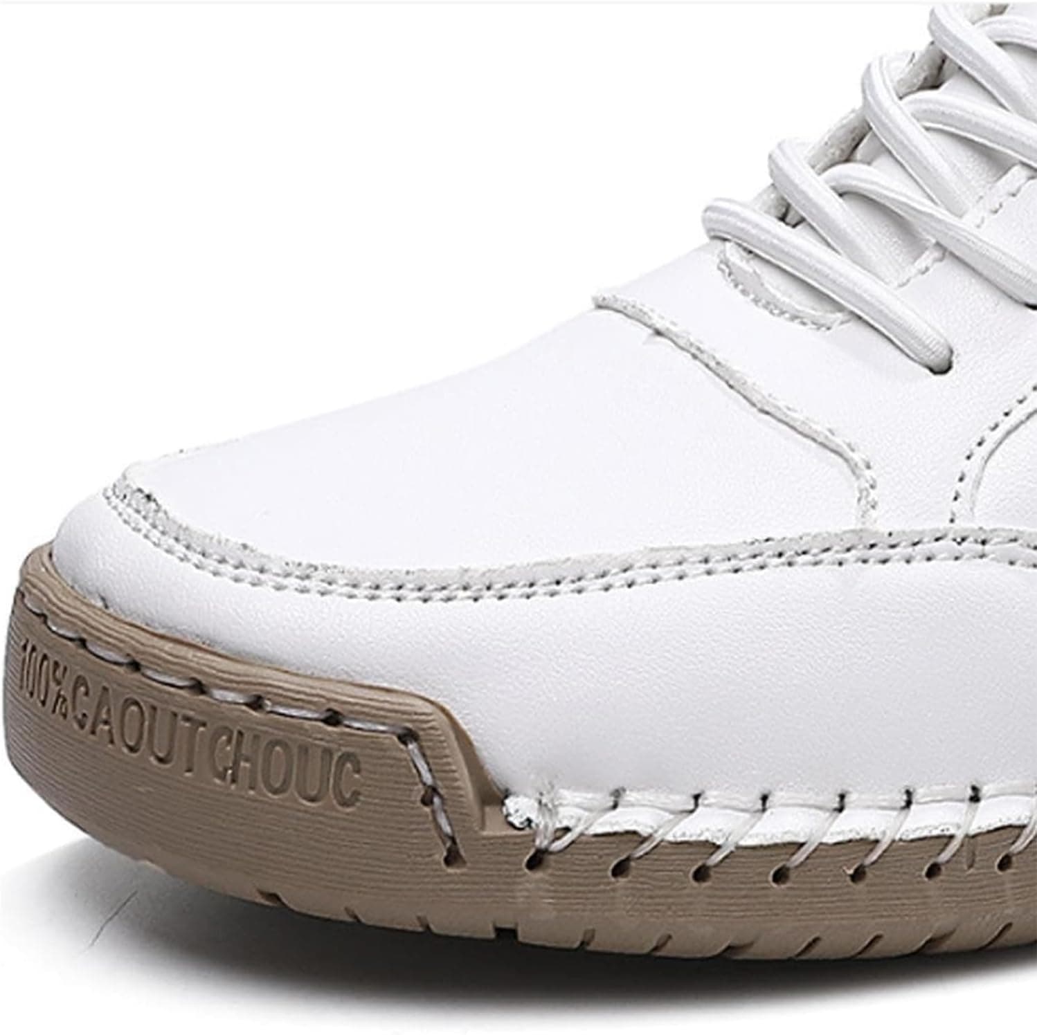 Amazon.com | Women's Handmade Urban Comfortable Orthopedic Zipper Sneakers (9.5,#B) | Women's Orthopedic Casual Leather Boots - Wide Toe, Arch Support, Waterproof, Pressure Relief for Everyday & Travel | Fashion Sneakers - Image 4