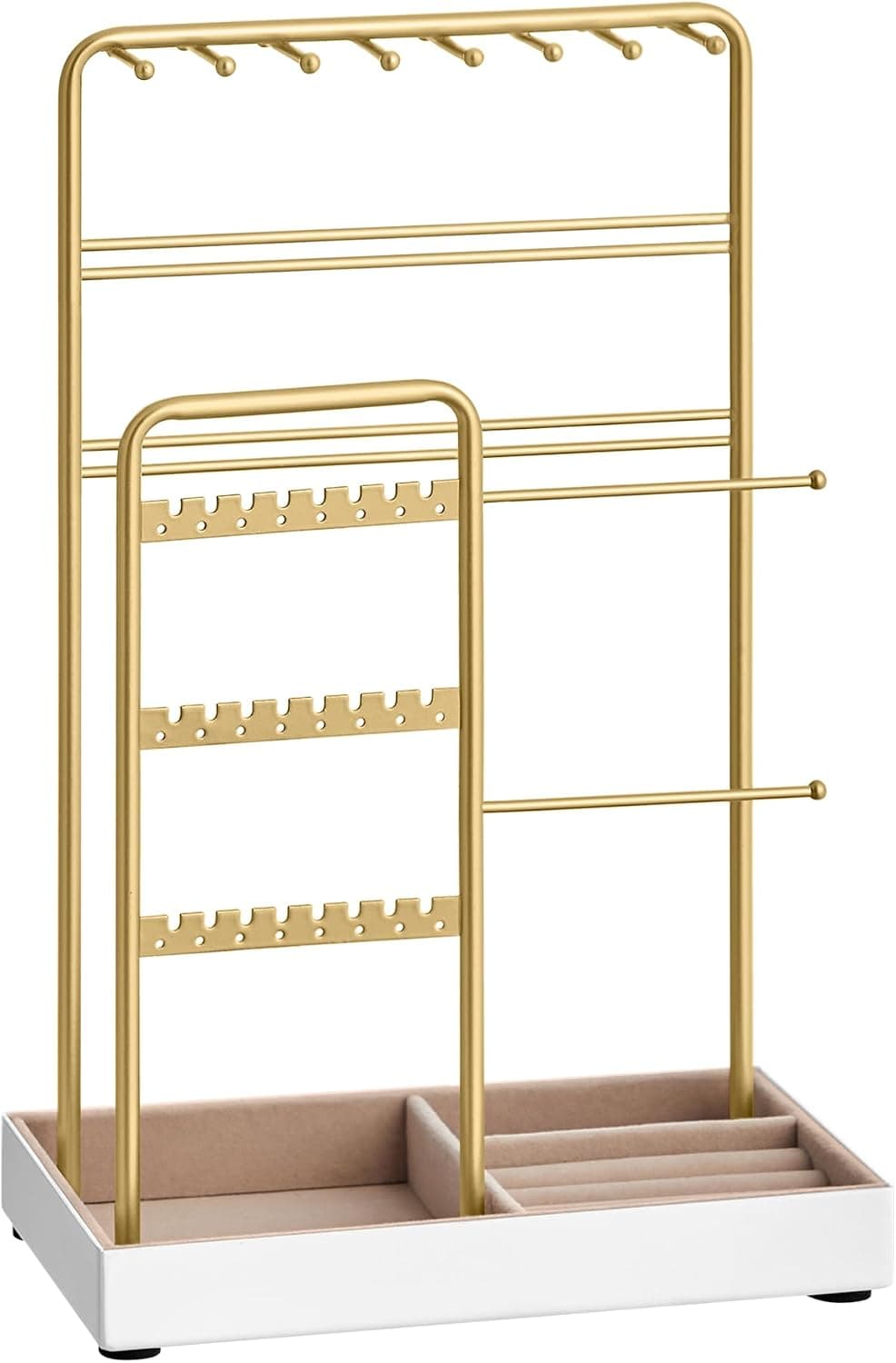 SONGMICS Necklace Holder, Jewelry Stand Holder Organizer