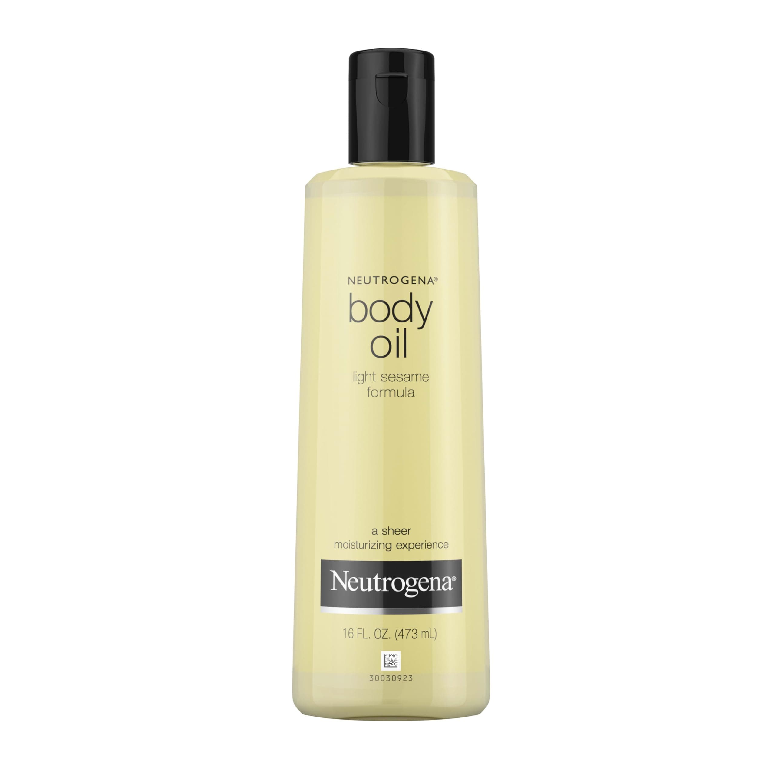Neutrogena Body Oil Light Sesame Formula for Radiant Healthy-Looking Glow, Moisturizer for Dry Skin, Lightweight Non-Greasy Fast-Absorbing Bath and Massage Shower Oil, 16 Fl Oz Bottle Size 16 Fl Oz (Pack of 1)