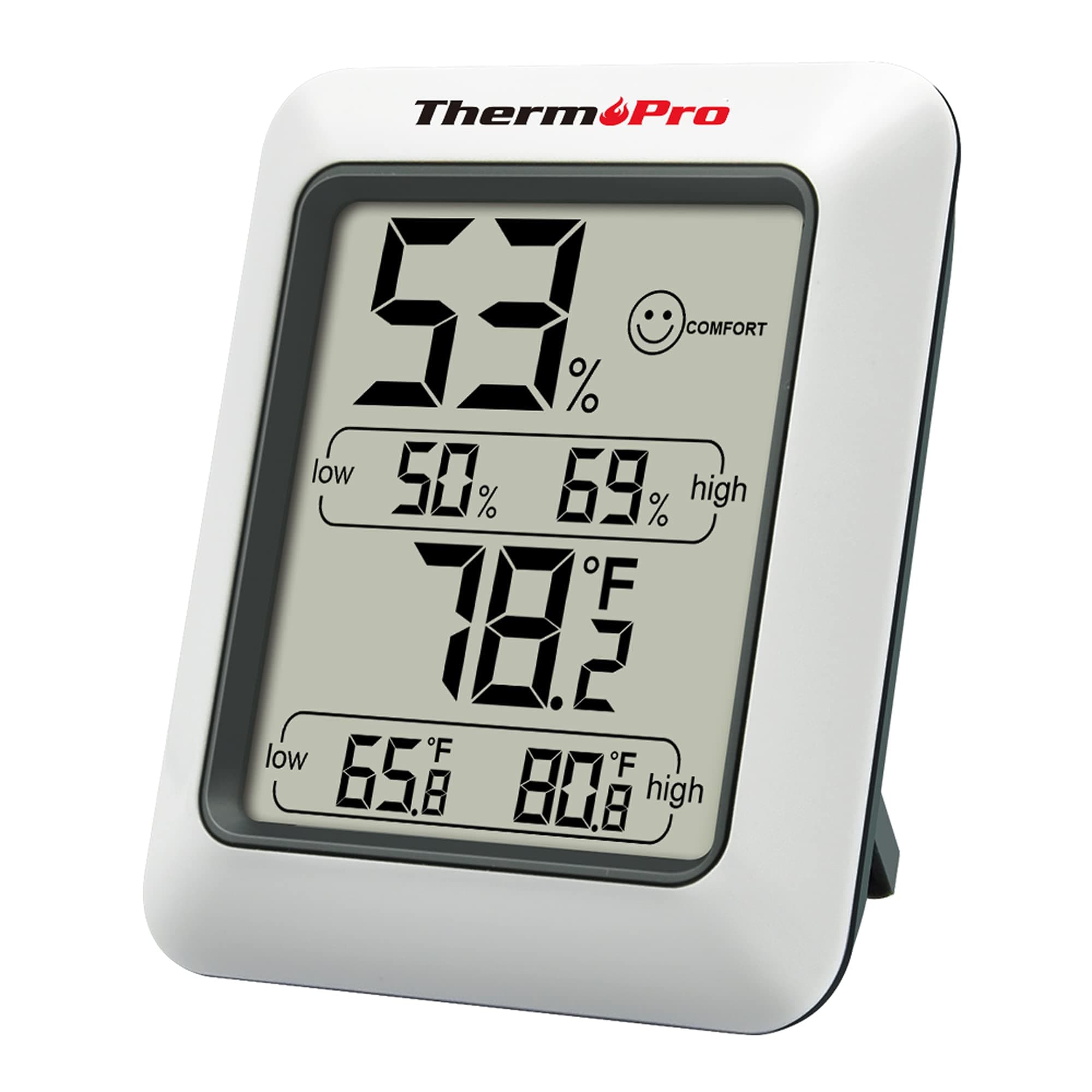 ThermoPro TP50 Digital Hygrometer Indoor Thermometer Room Thermometer and Humidity Gauge with Temperature Humidity Monitor 1 Classic