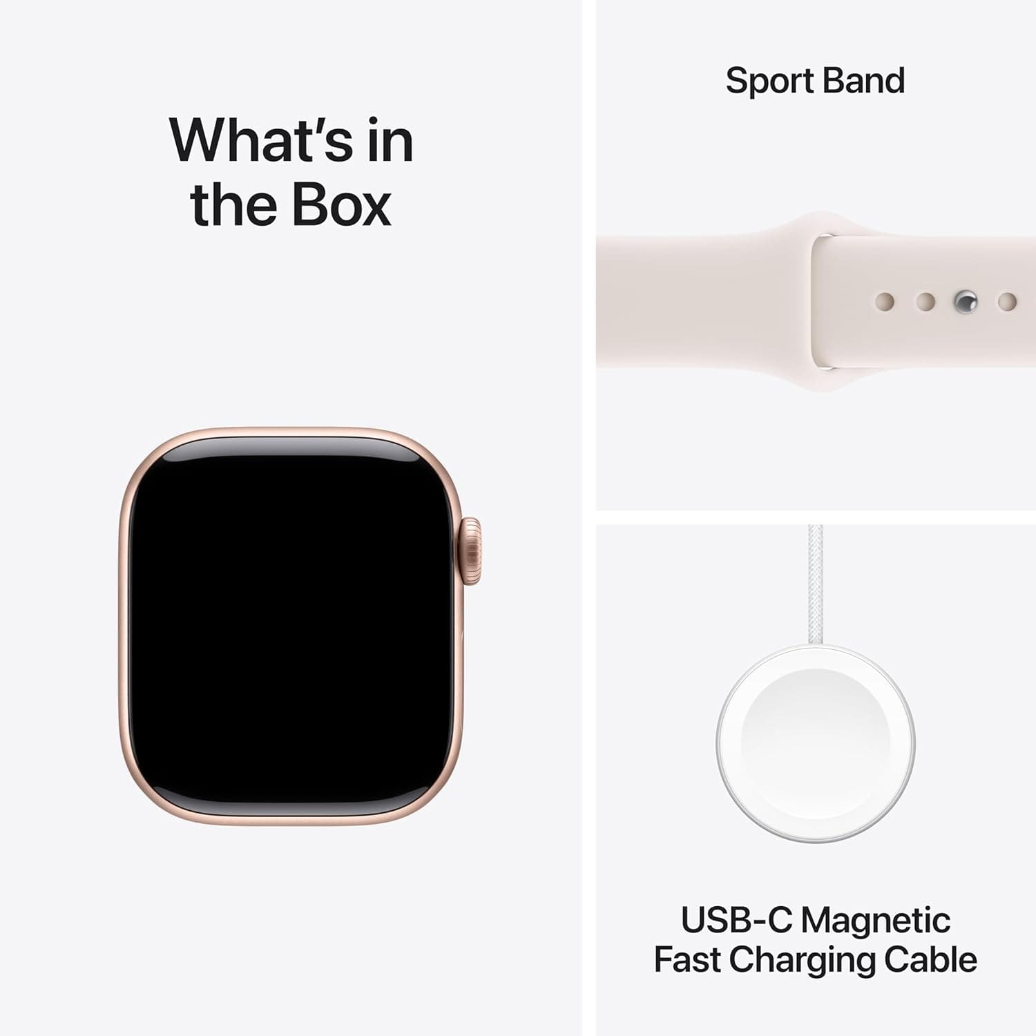 Apple Watch Series 11 [GPS 42mm] Smartwatch with Rose Gold Aluminum Case with Light Blush Sport Band - S/M. Sleep Score, Fitness Tracker, Health Monitoring, Always-On Display, Water Resistant Rose Gold Aluminum Case w/ Light Blush Sport Band 42mm case + Small/Medium band GPS Without AppleCare+ - Image 7