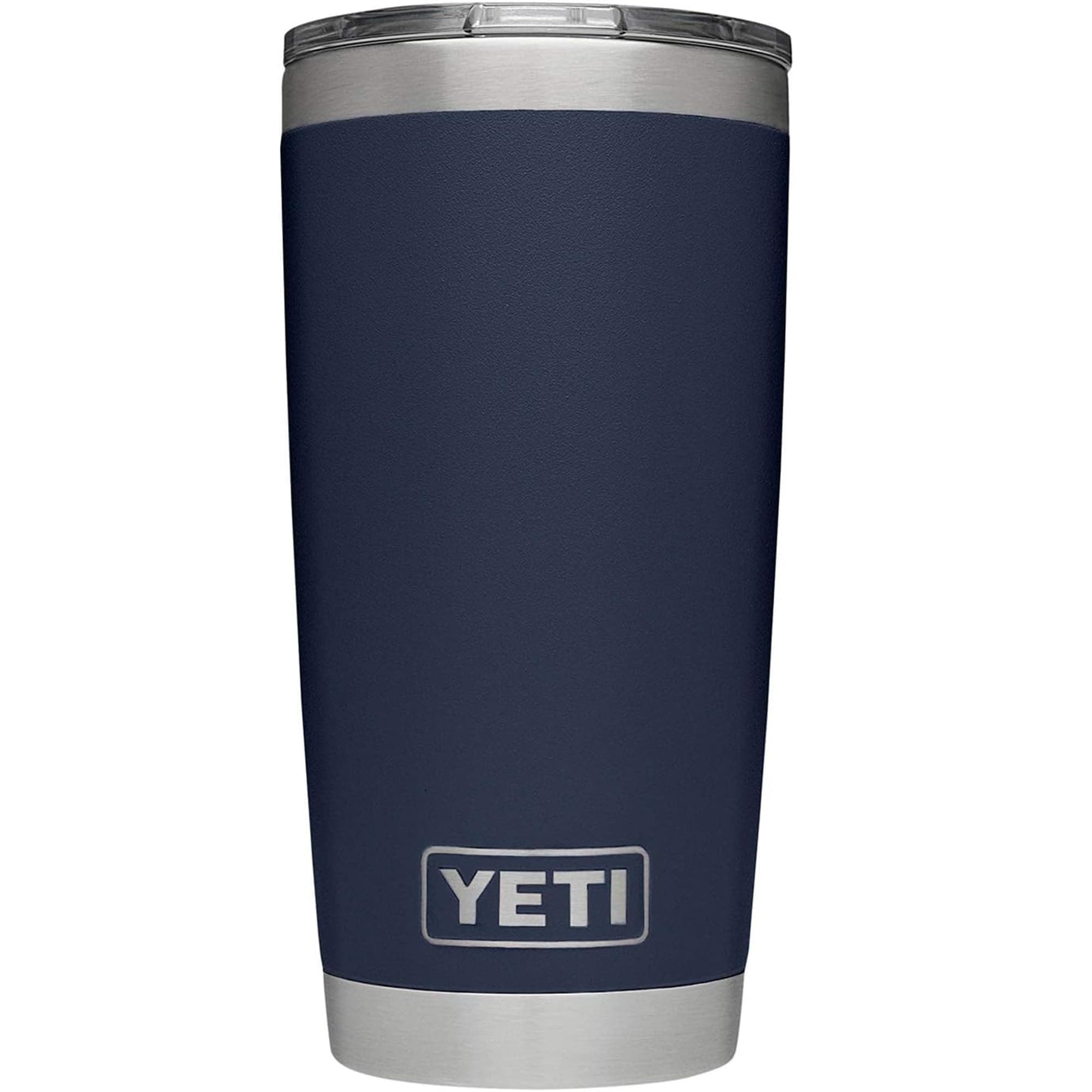 YETI Rambler 20 oz Stainless Steel Vacuum Insulated Tumbler w/MagSlider Lid Navy 20 Ounces
