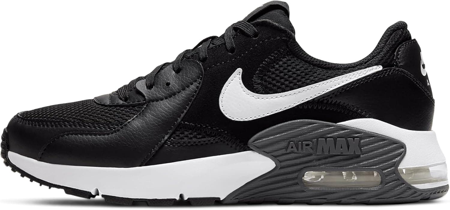 Nike Women's Air Max Excee Shoes 6.5 Black/White/Dark Grey - Image 2