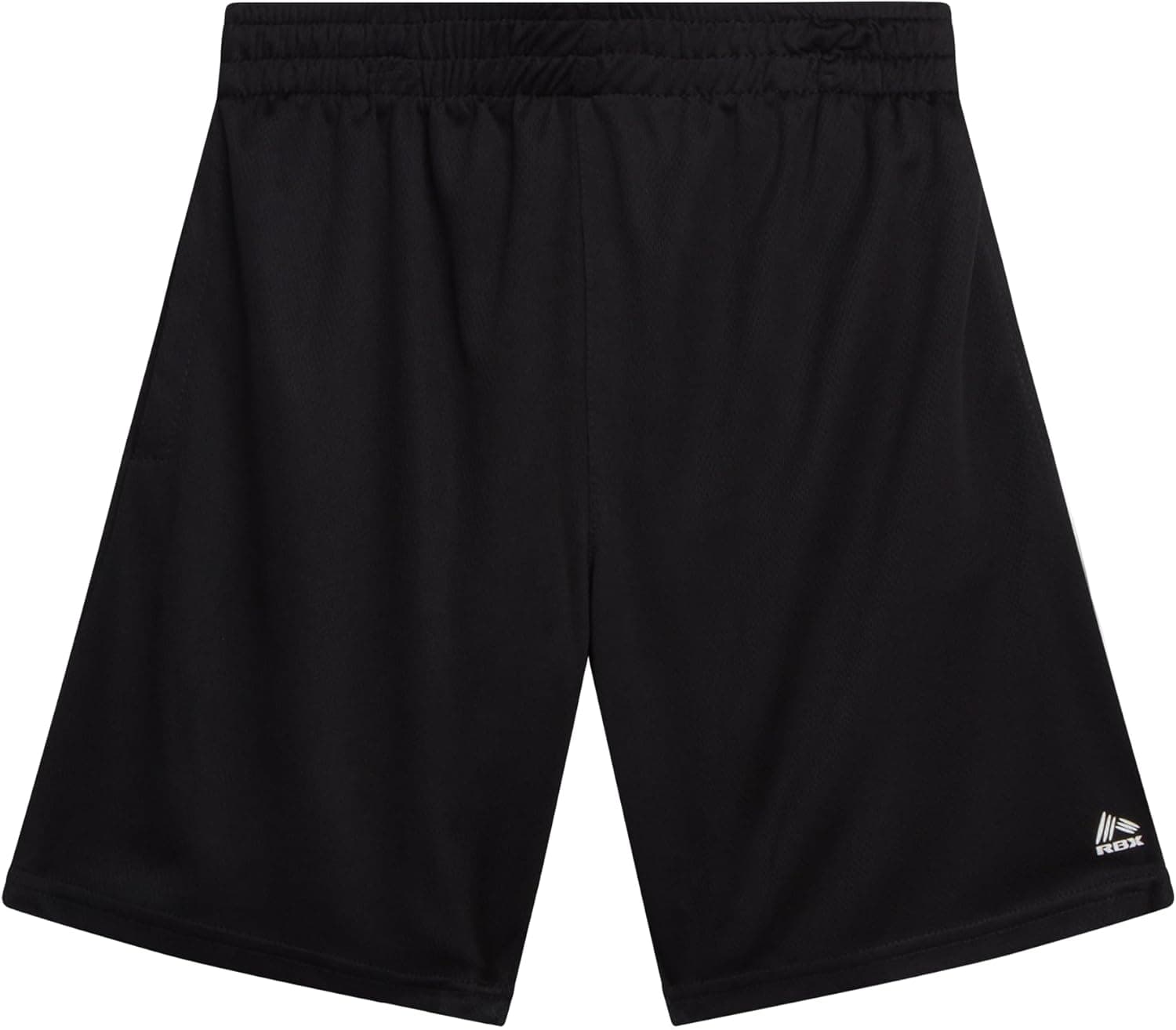 RBX Boys Athletic Shorts - 5 Pack Breathable Performance Mesh Boys Basketball Shorts with Pockets Youth Kids Gym Activewear Griffin Red Grey Black 14-16 - Image 7