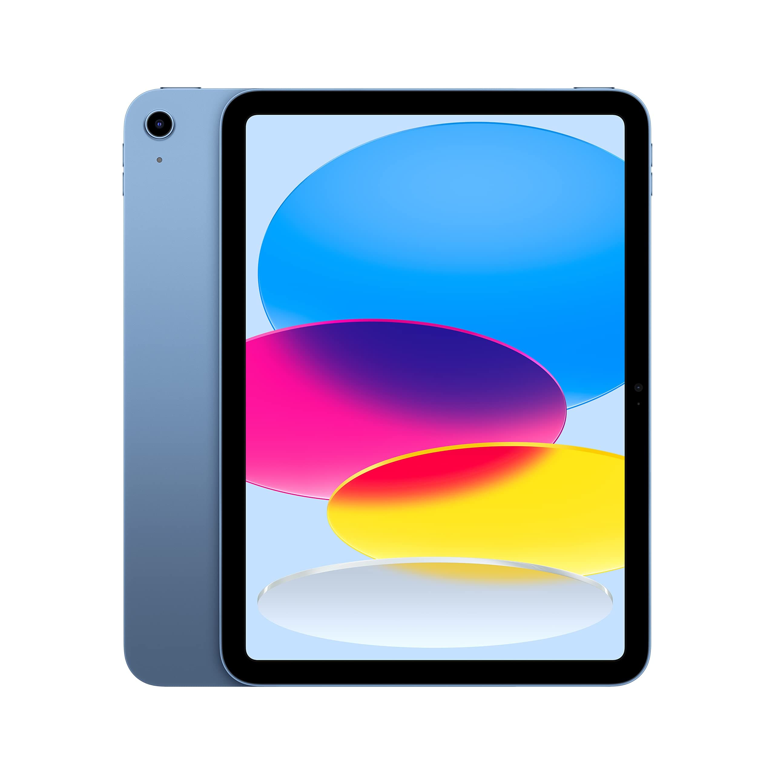 Apple iPad (10th Generation): with A14 Bionic chip, 10.9-inch Liquid Retina Display, 256GB, Wi-Fi 6, 12MP front/12MP Back Camera, Touch ID, All-Day Battery Life – Blue WiFi 256GB Blue without AppleCare+