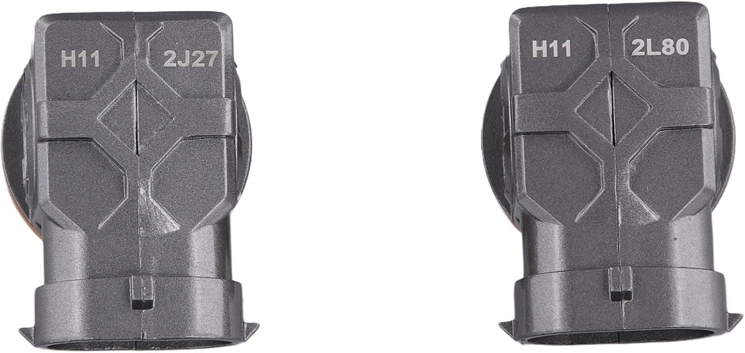 H11/H9/H8 Bulbs, 50,000LM 10X Ultra-Brightness, Real 1:1 Halogen Mini Size, 6500K Cool White H11 Fog Light Conversion Kits, 10-Year Extended Lifespan, Plug and Play, Pack of 2 - Image 16