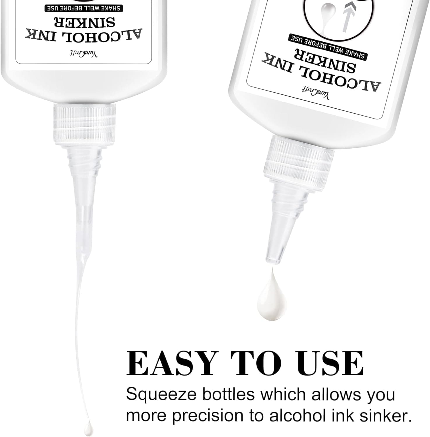 White Alcohol Ink for Epoxy Resin - 4 Ounce White Color Alcohol-Based Resin Ink for Resin Petri, Resin Tumblers, Coaster Making, White Alcohol Paint Epoxy Resin Pigment for Painting, Yupo, Resin Art - Image 6