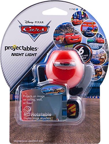 Projectables Pixar Cars LED Kids Night Light, Plug-In, Projector, Dusk-to-Dawn, Lightning McQueen, Galaxy Light, Hallway, Bedroom, Nursery, Playroom, Gaming Room, 11740 - Image 8