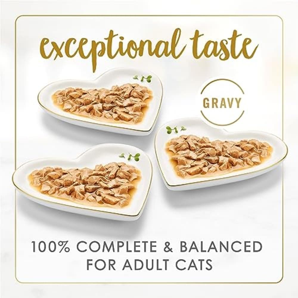 Purina Fancy Feast Gravy Lovers Poultry and Beef Grilled Gourmet Wet Cat Food Variety Pack - (Pack of 30) 3 oz. Cans Gravy Lovers Poultry & Beef Variety Pack 3 Ounce (Pack of 30) - Image 5