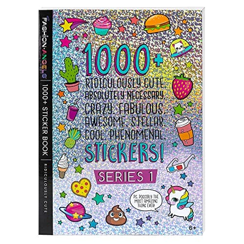Fashion Angels 1000+ Ridiculously Cute Stickers for Kids - Fun Craft Stickers for Scrapbooks, Planners, Gifts and Rewards, 40-Page Sticker Book for Kids Ages 6+ and Up - Image 2