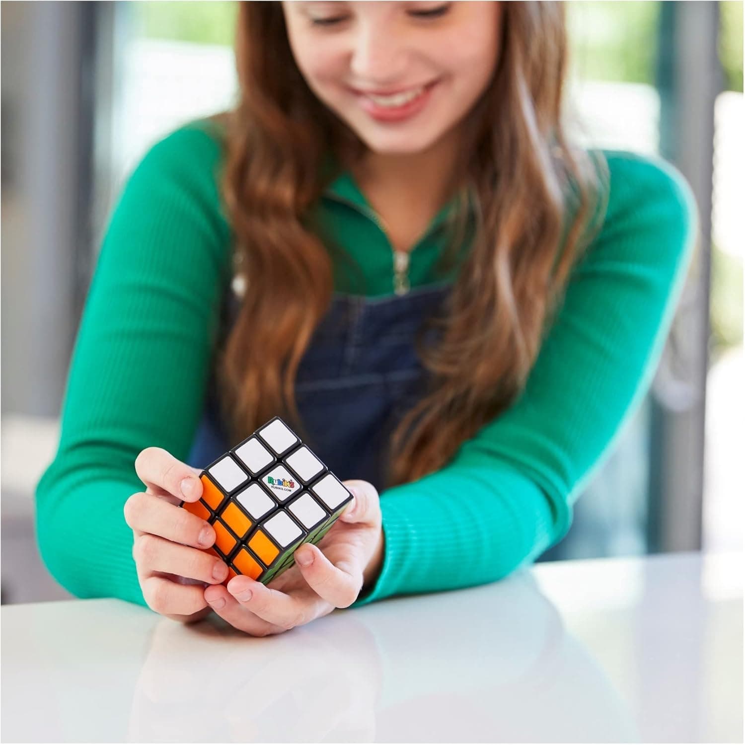 Rubik's Cube, Bảng Khối 3x3 Gốc, Trò Chơi Giải Quyết Vấn Đề, Đố Màu, Đồ Chơi Giảm Căng Thẳng, Đố Cảm Giác, Quà Tặng Giáng Sinh Cho Trẻ Từ 8 Tuổi Trở Lên Bảng Khối Rubik's Cube 3x3 Gốc - Image 3