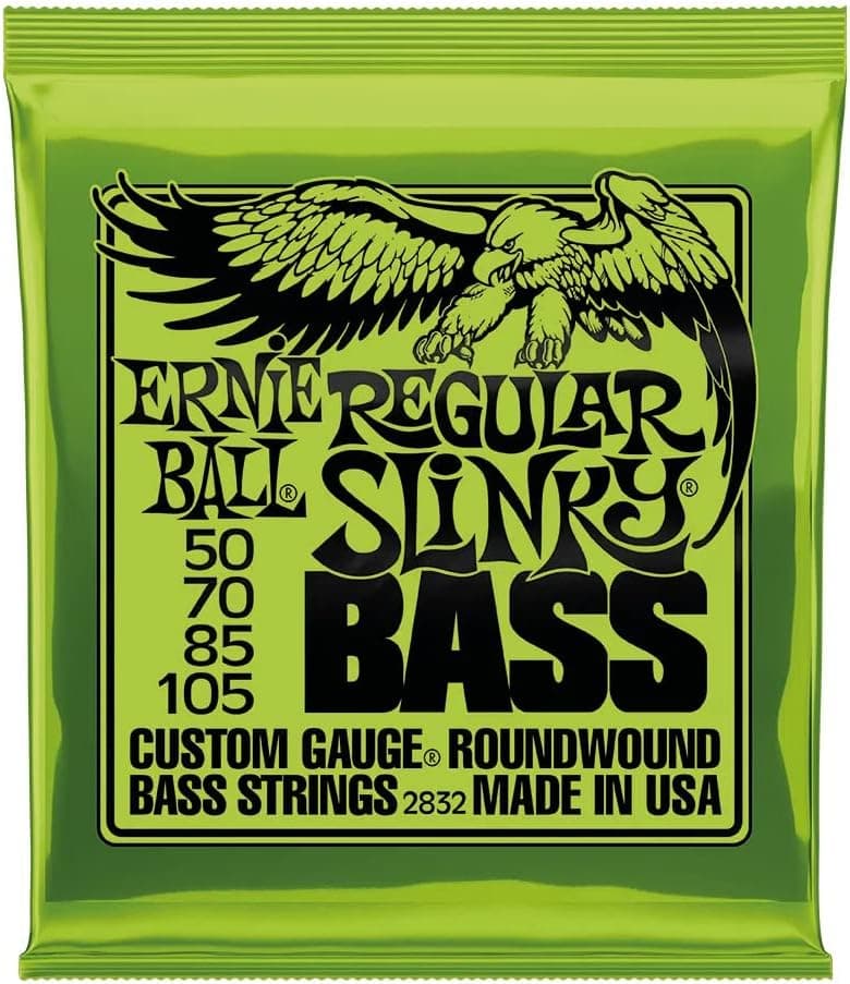 Ernie Ball Regular Slinky Nickel Wound Bass Guitar Strings, 50-105 Gauge (P02832) Regular (50-105) 4-String - Image 4