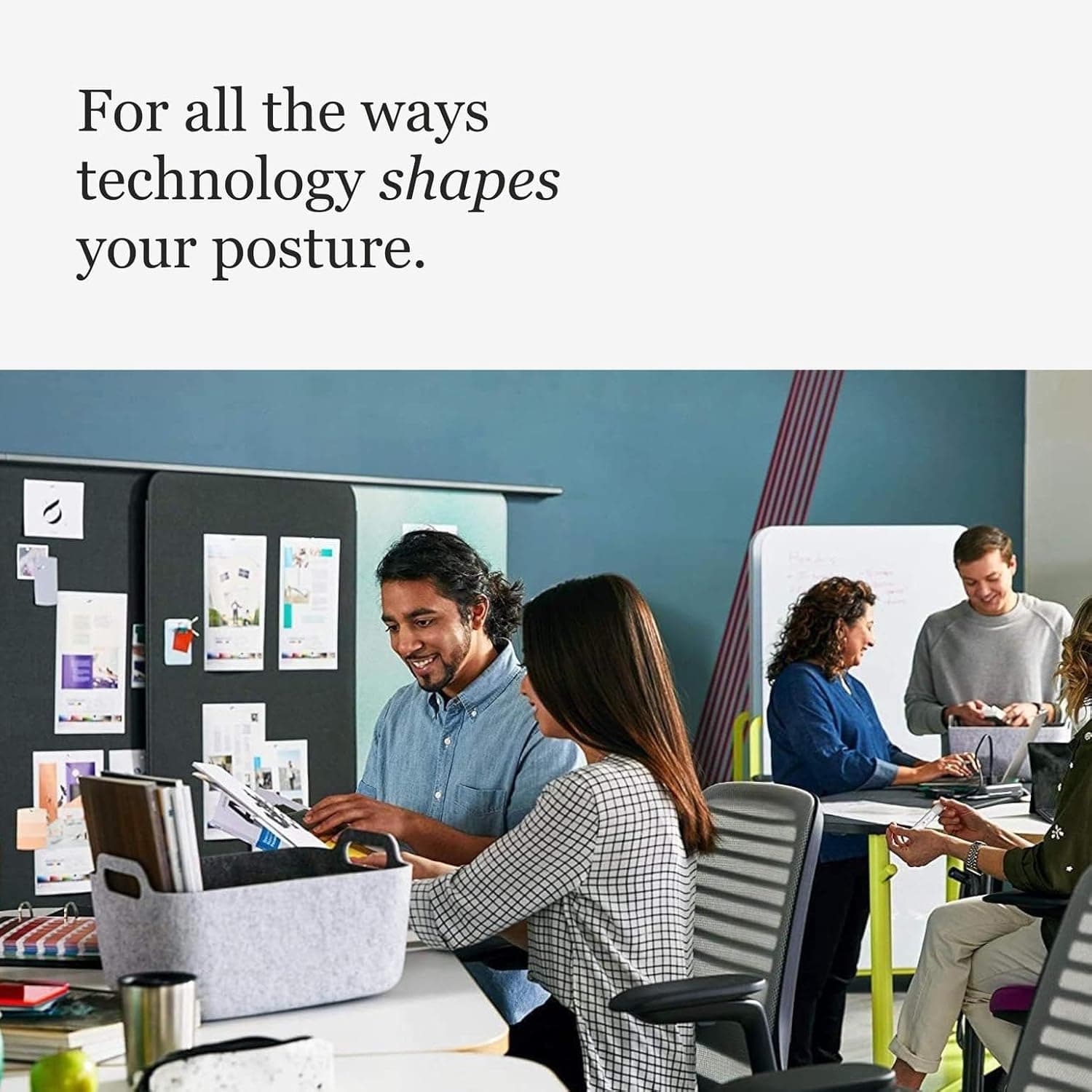 Steelcase Series 1 Office Chair - Ergonomic Work Chair with Wheels for Hard Flooring - Helps Support Productivity - Weight-Activated Controls, Back & Arm Support - Easy Assembly - Tangerine Tangerine Hard Floor Casters Chair - Image 9