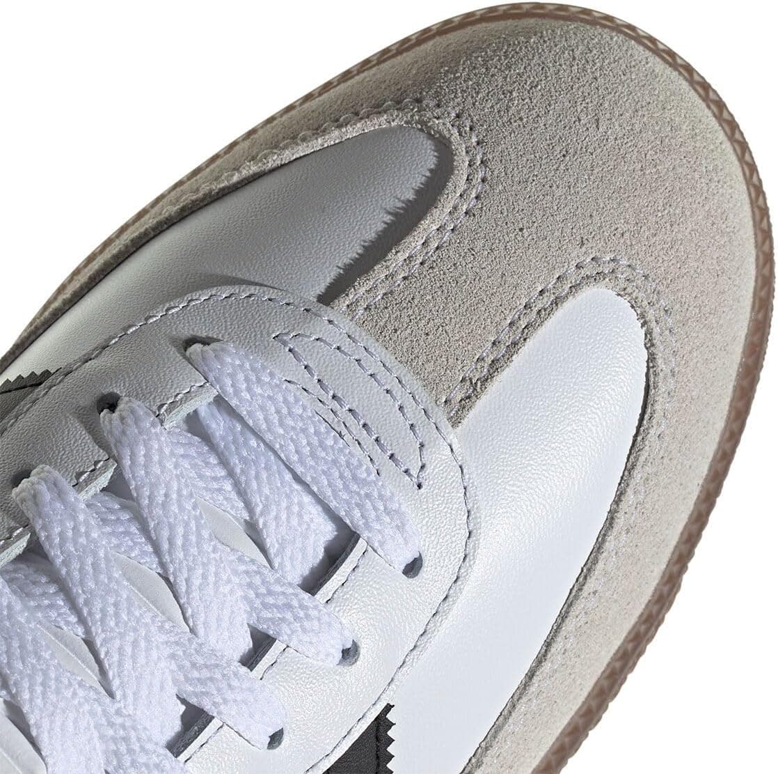 adidas Unisex-Adult Samba Indoor 8.5 Women/7.5 Men White/Black/Vivid Red - Image 9