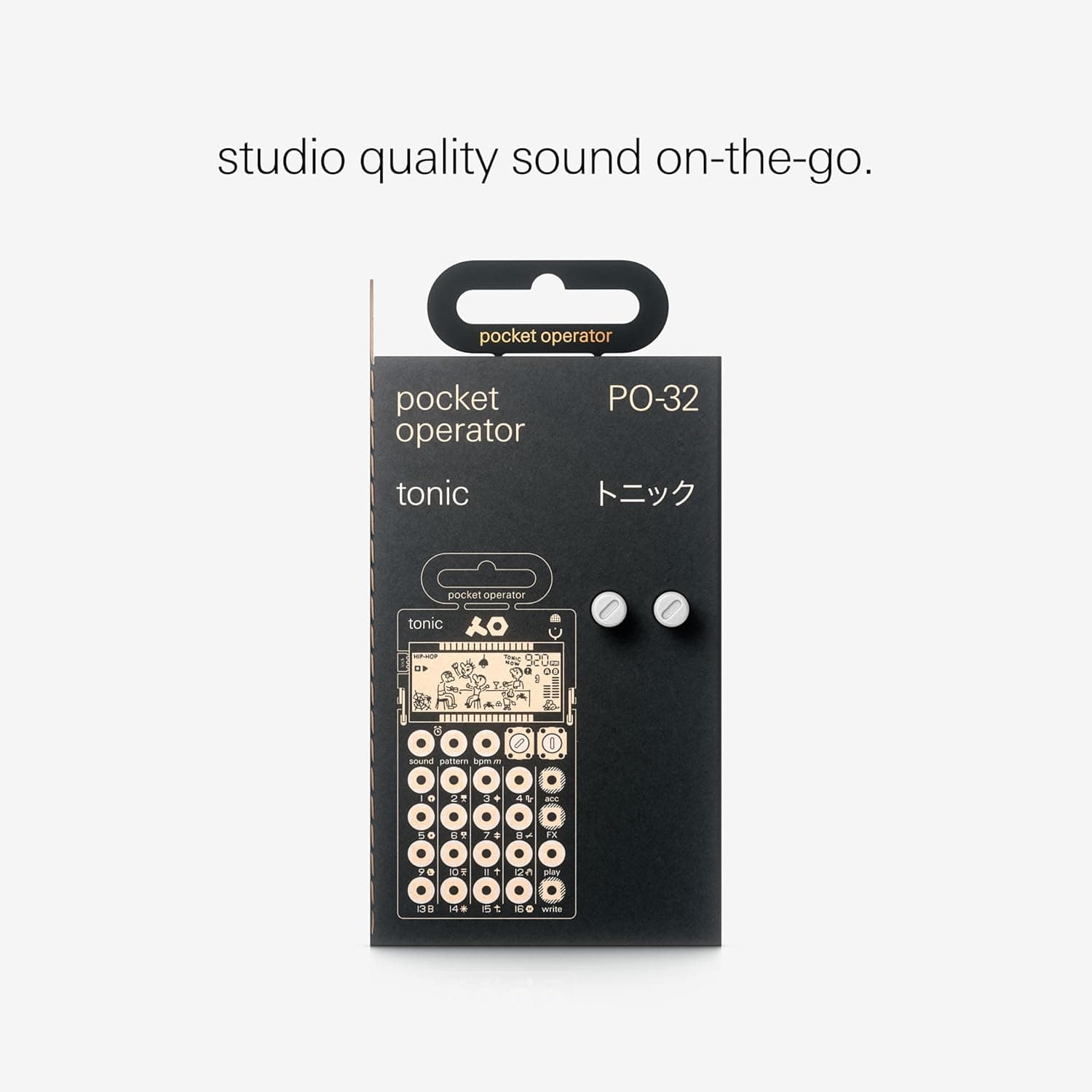 teenage engineering pocket operator PO-32 tonic, drum and percussion synthesizer and sequencer, unlimited sounds with microtonic through data transfer - Image 9