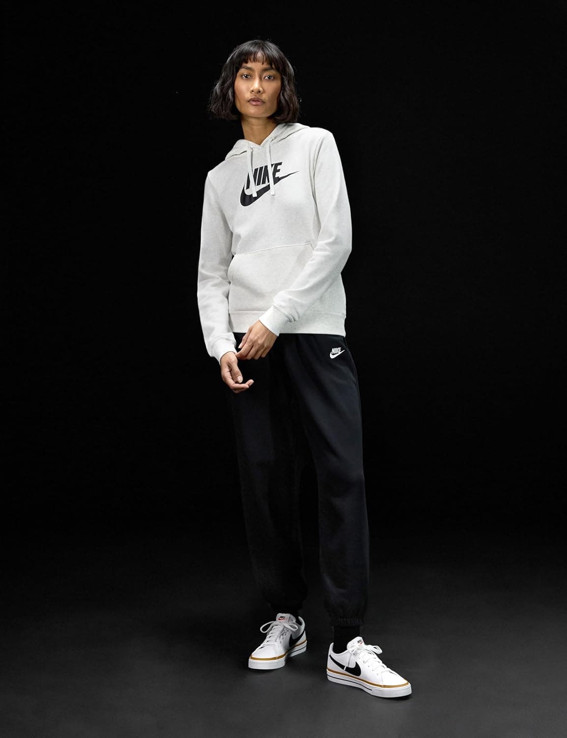 Nike Women's Court Legacy Next Nature Shoes 12 White/Black/Desert Ochre/Team Orange - Image 8