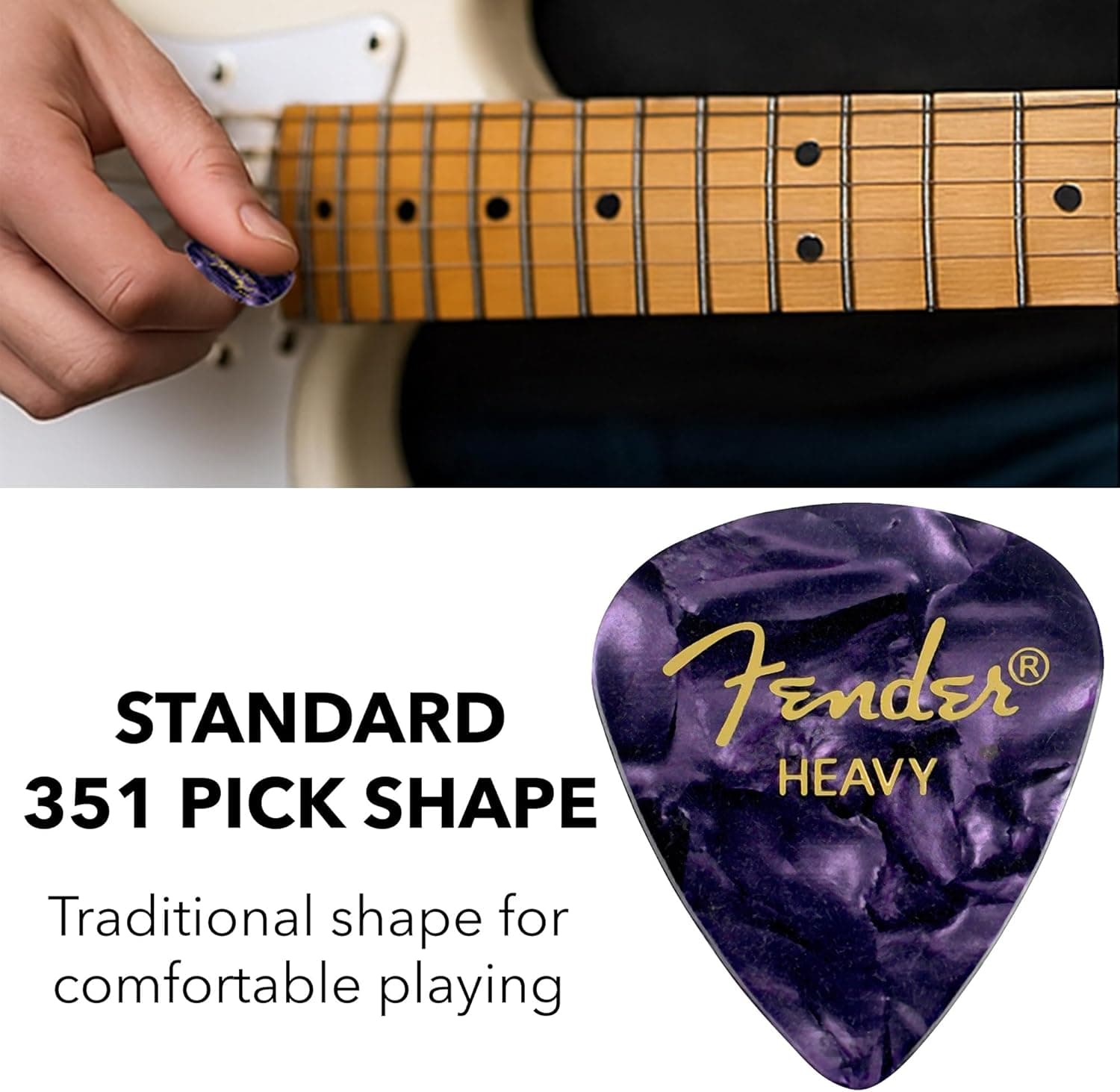 Fender Premium Picks Sampler - 12 Pack Includes Thin, Medium & Heavy Gauges (Austin Bazaar Exclusive) - Image 7