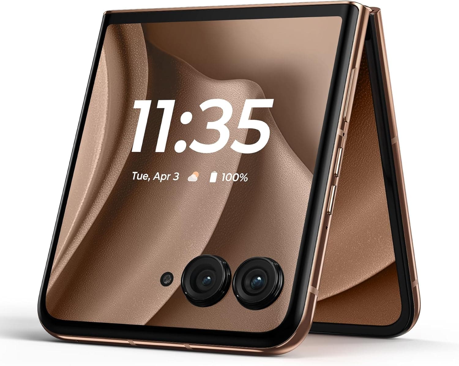 Motorola Razr+ 2025 | Unlocked | Made for US 12/256GB | 50MP Camera | Pantone Mocha Mousse - Image 6