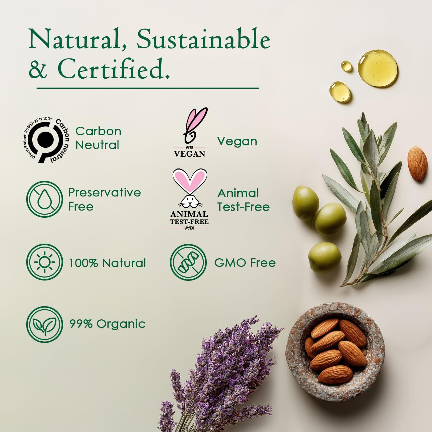 Ancient Greek Remedy After Shower Body Oil for Women - Organic Face Oil & Body Moisturizer for Dry Skin with Sweet Almond, Jojoba, Olive, Lavender and Vitamin E Oil - Natural Clean Skincare, 4 oz - Image 4