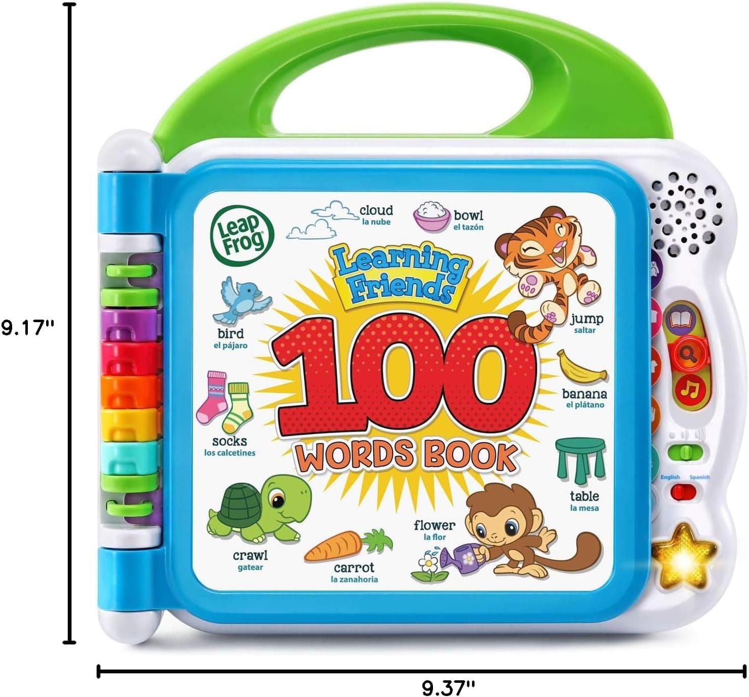LeapFrog Learning Friends 100 Words Book, Green Green Standard Packaging - Image 8