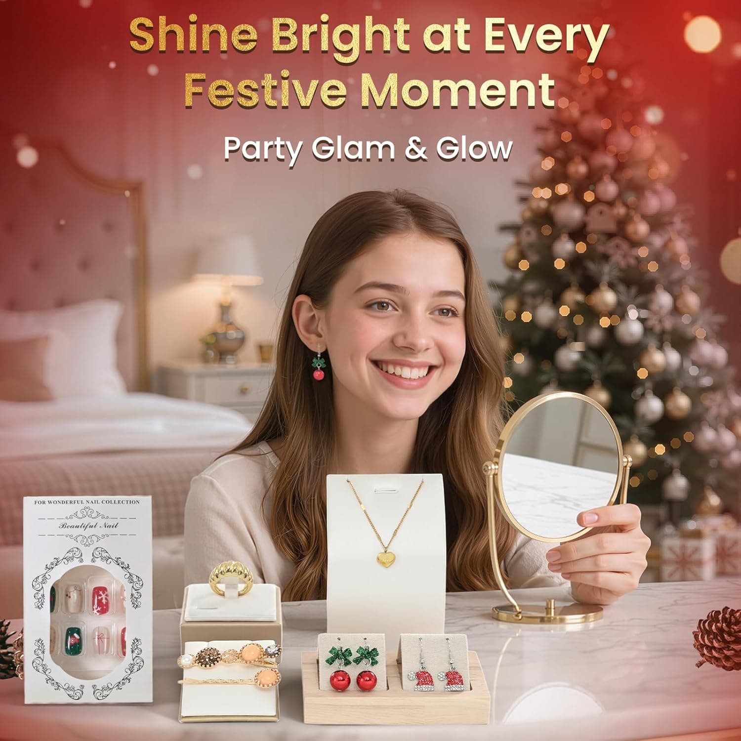 Bearhug 2025 Advent Calendar for Women & Teens - Christmas Countdown Calendar Gift Set with individual box packaging, Trend-Infused Beauty & Lifestyle Gifts (Her Holiday Wishlist) - Image 6