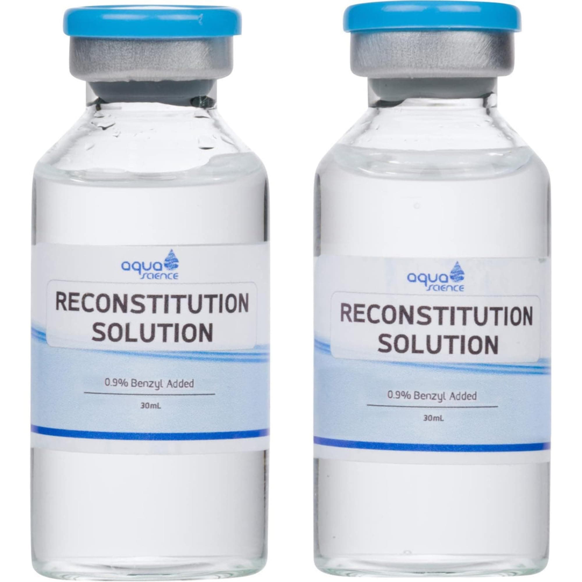 Solution de reconstitution 2-Pack - 30ml - Solution ultra propre dans des flacons en verre premium | Fabriqué aux États-Unis