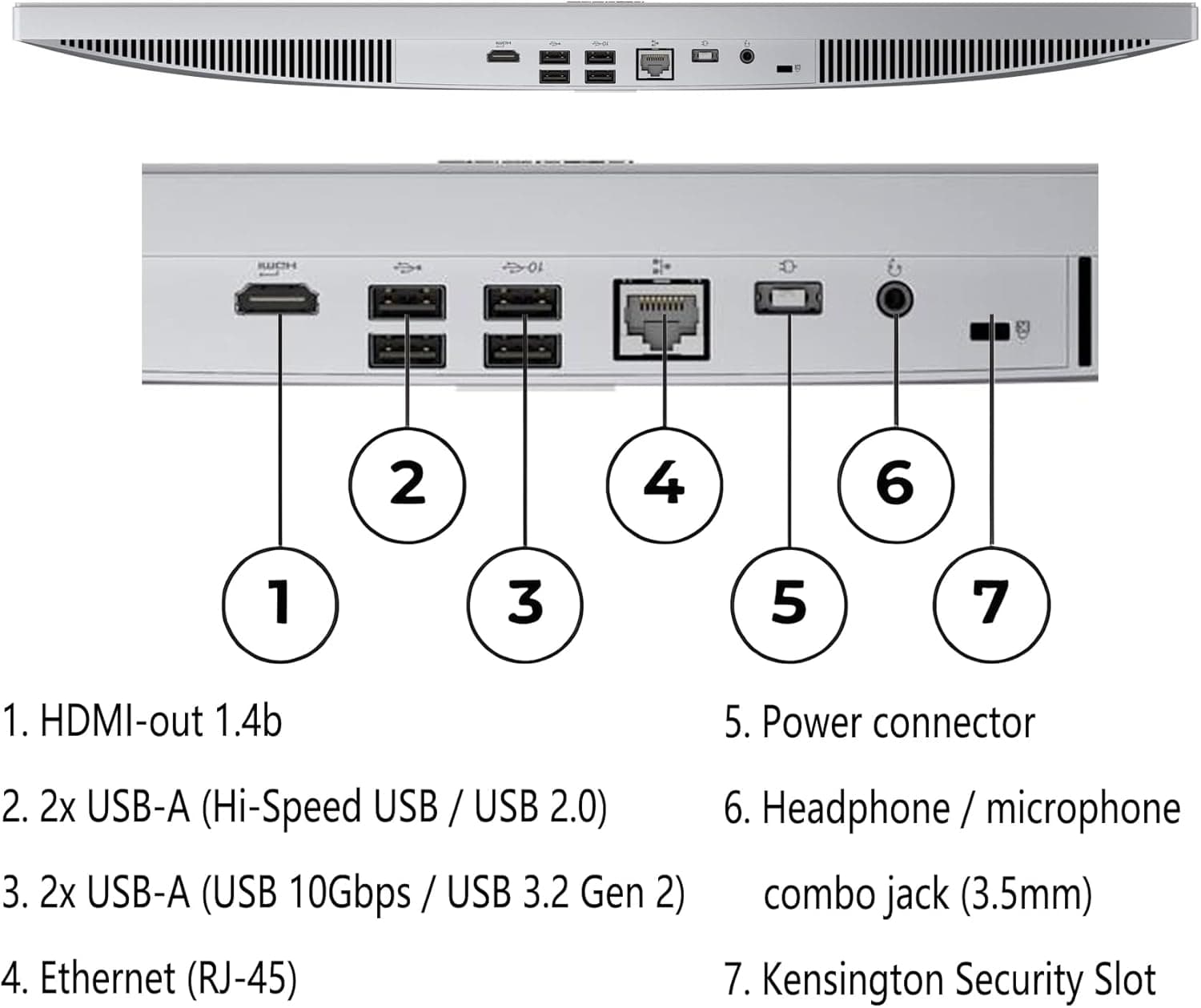 Lenovo 24 23.8" Fhd All-in-One Desktop Computer for Home Office, Intel Processor 8-Core (Beat i5-1140g7), 32gb Ddr4 Ram, 1tb Pcie Ssd, WiFi 6, Bluetooth, Business Aio, Windows 11 Pro, Vent-Hear 32GB RAM, 1TB PCIe SSD - Image 7