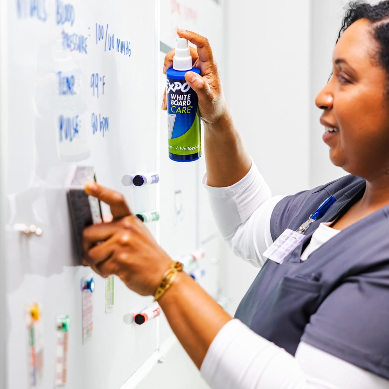 EXPO Dry Erase Whiteboard Cleaning Spray 8 oz. Less than 10 ounces - Image 4