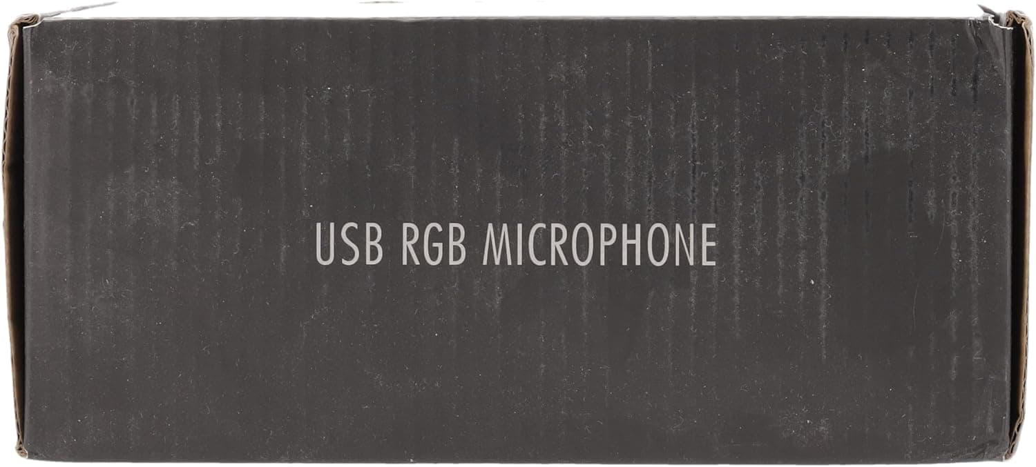 Gaming Microphone for PC: USB Mic for Podcasts Videos & Streaming - Condenser Mic with Quick Mute & Pop Filter - RGB Microphone Gift for Gamer boys - Compatible with PS4/5 & Computer & Laptop With Stand - Image 13