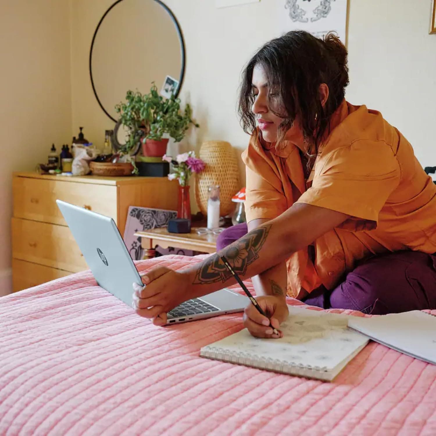 HP Everyday Laptop | Office 365 | Intel Quad-Core Processor | 11.5 HRs Battery | 1TB Cloud Storage with 64GB SSD, 8GB RAM | Copilot AI Windows 11 w/o Mouse White - Image 8