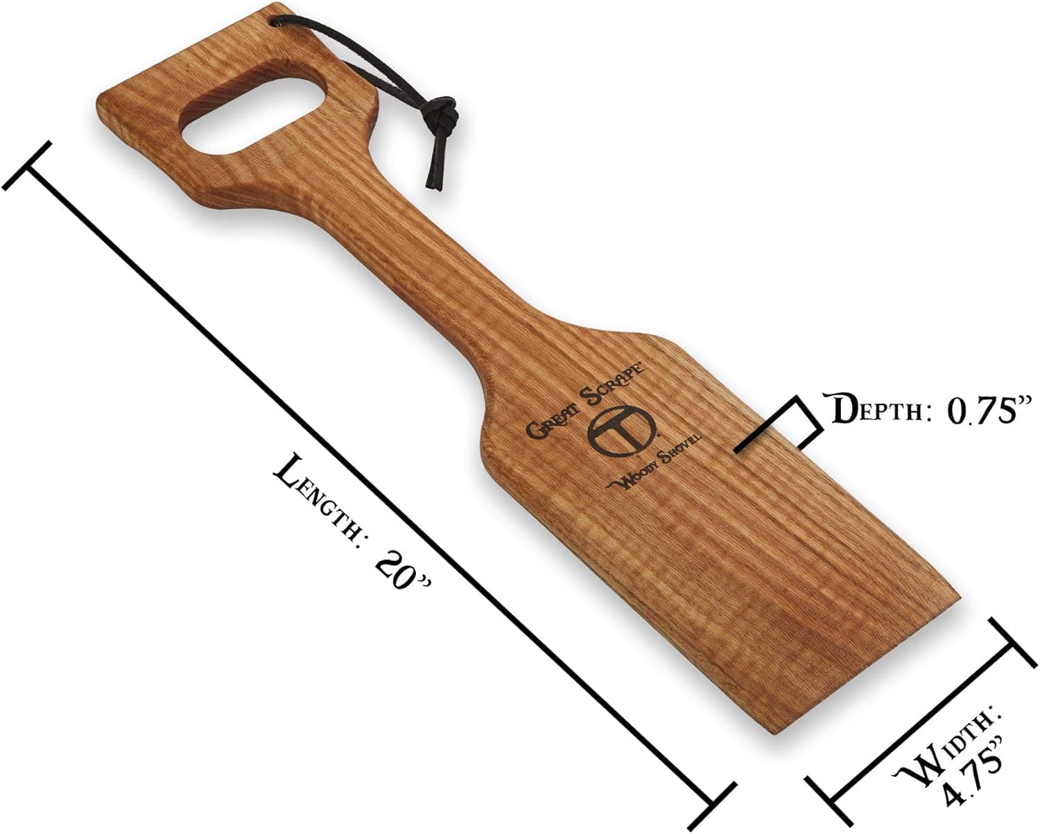 Great Scrape - Shovel (20") - The Ultimate BBQ Cleaning Tool & Wood Grill Scraper - Image 7