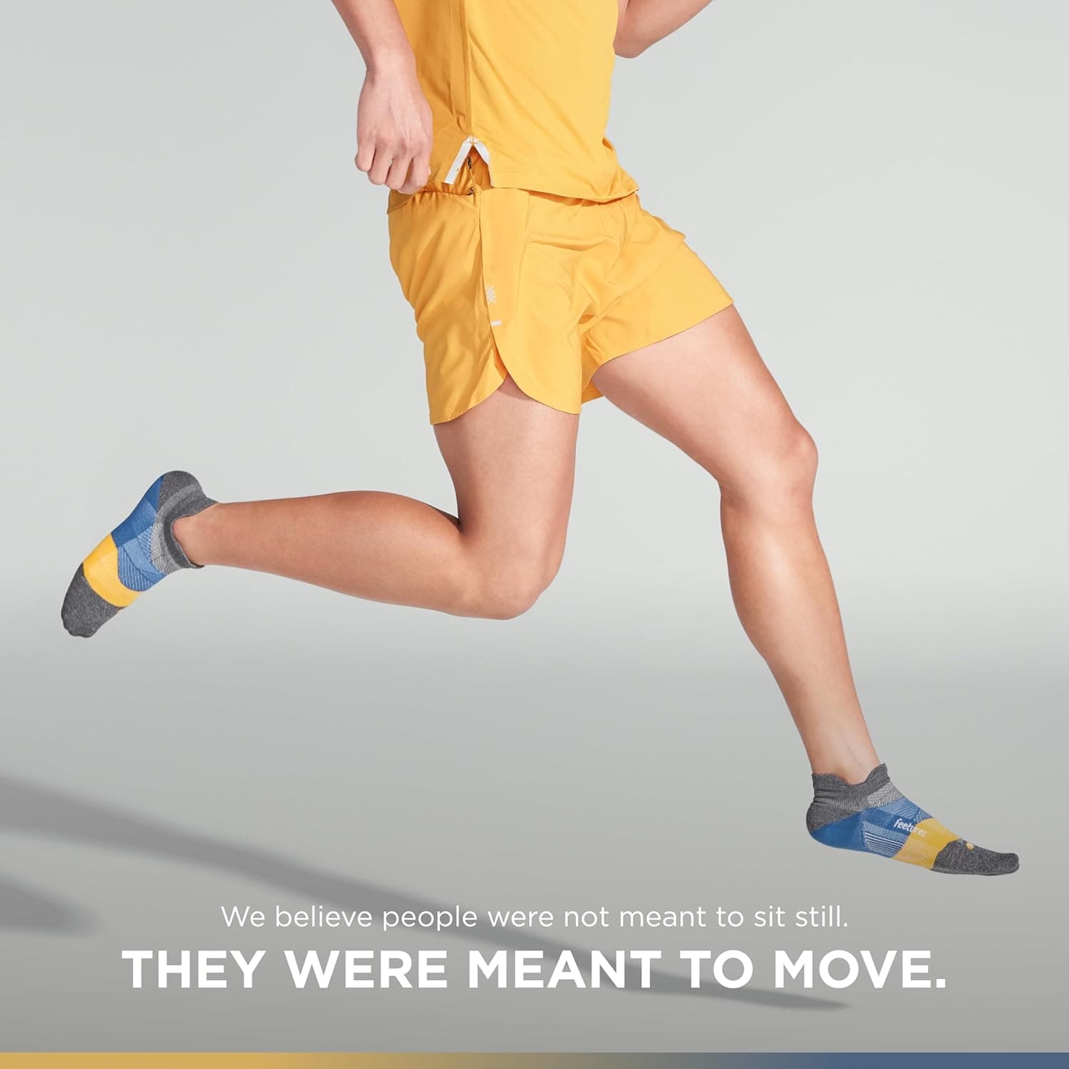 Feetures Elite Ultra Light Cushion Ankle Socks - Sport Sock with Targeted Compression Medium Iron Seal (1 Pack) - Image 7