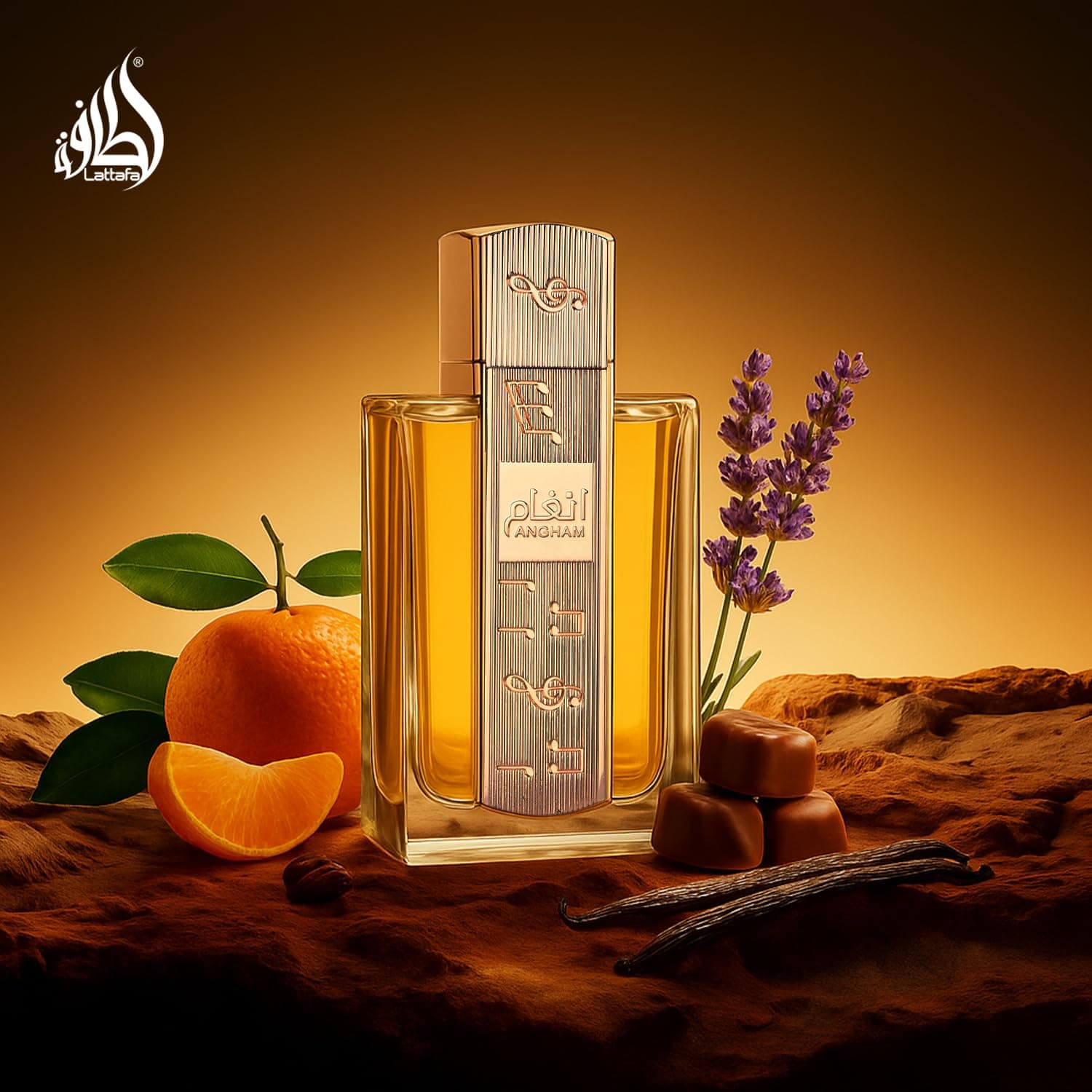 Lattafa Angham - Citrus, Lavender, Musk, Amber, Vanilla - Eau de Parfum Long-Lasting Fragrance for Unisex, 3.40 Ounce / 100 ml Spicy 3.4 Fl Oz (Pack of 1) - Image 5